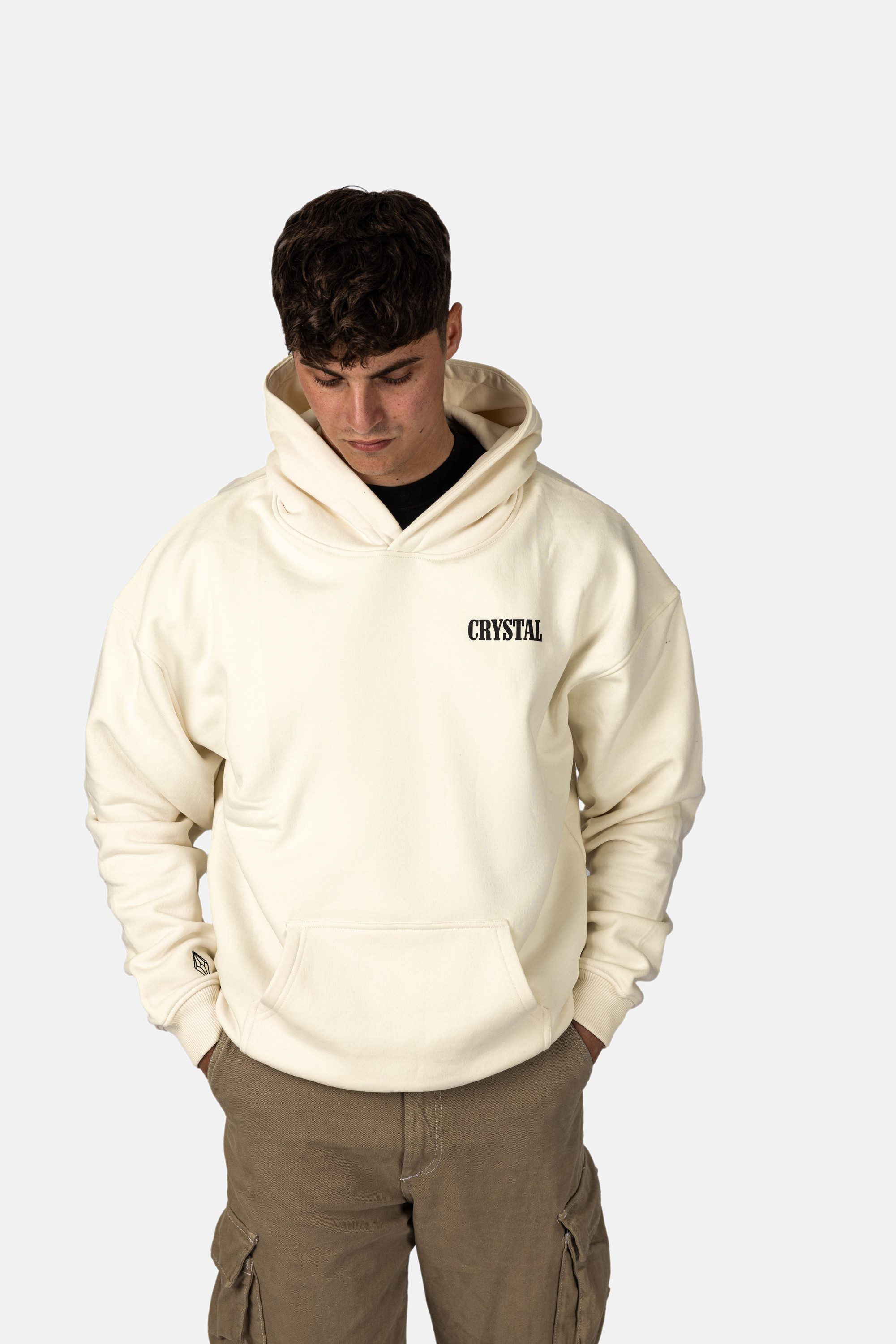 Crystal Paris Kapuzenpullover Wolf (1-tlg)