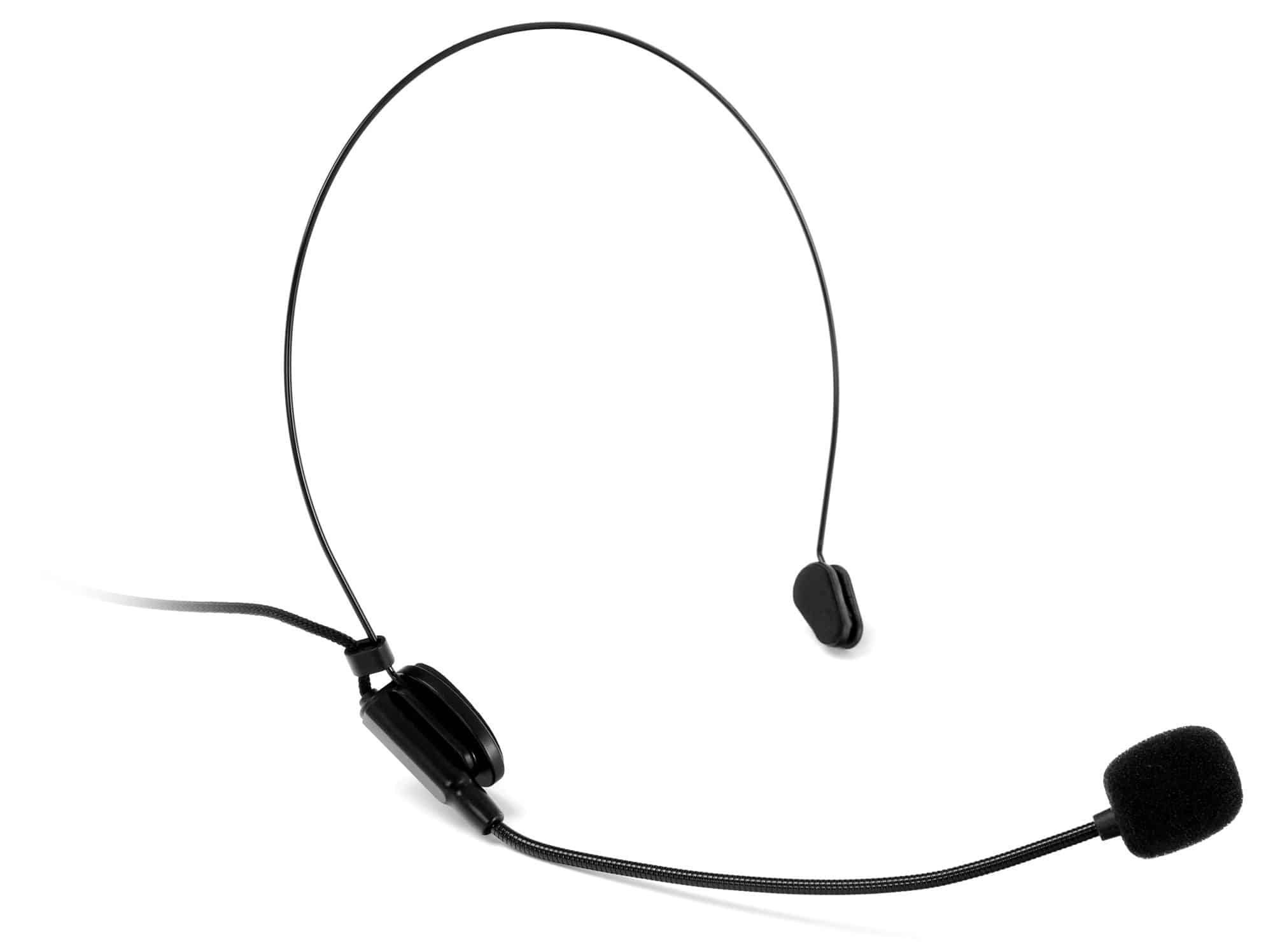 Pronomic Pronomic PH12AW Lautsprecher inkl. Headset) W, (Bluetooth, Funkmikrofon 12" Akku-Aktivbox & MP3/SD/USB-Player, 80