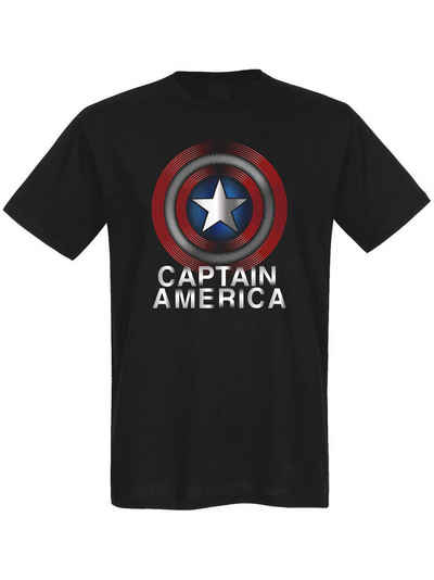 MARVEL T-Shirt Captain America Flash Logo