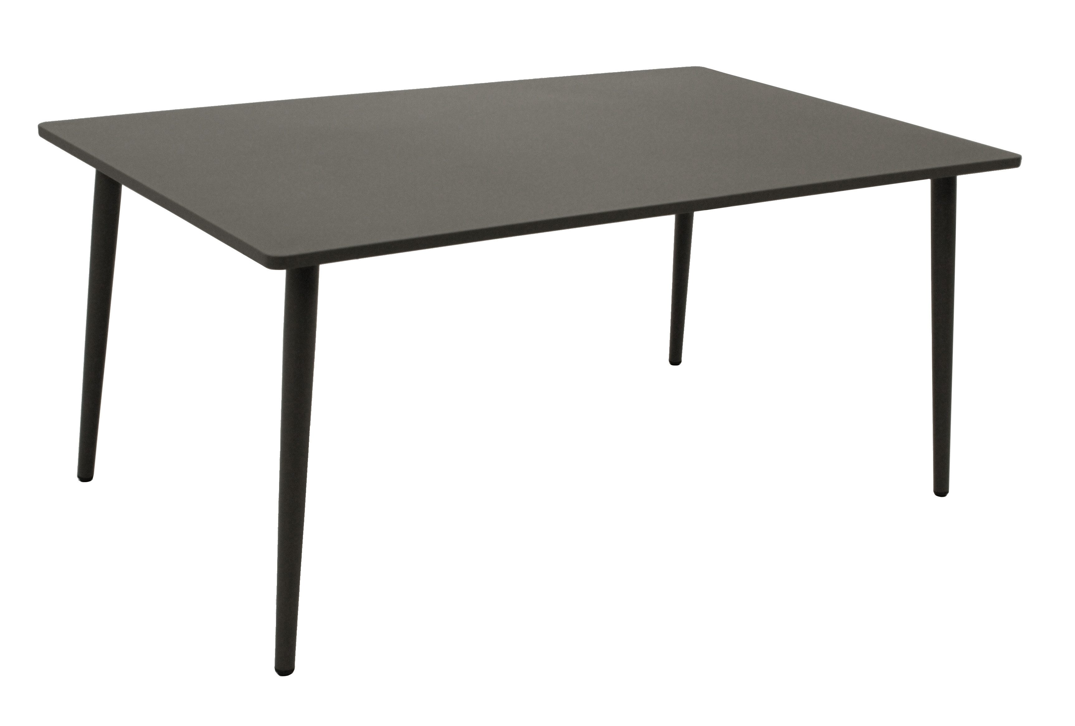 DEGAMO Gartentisch DENVER 100x160cm, Stahl, Innen und Außen