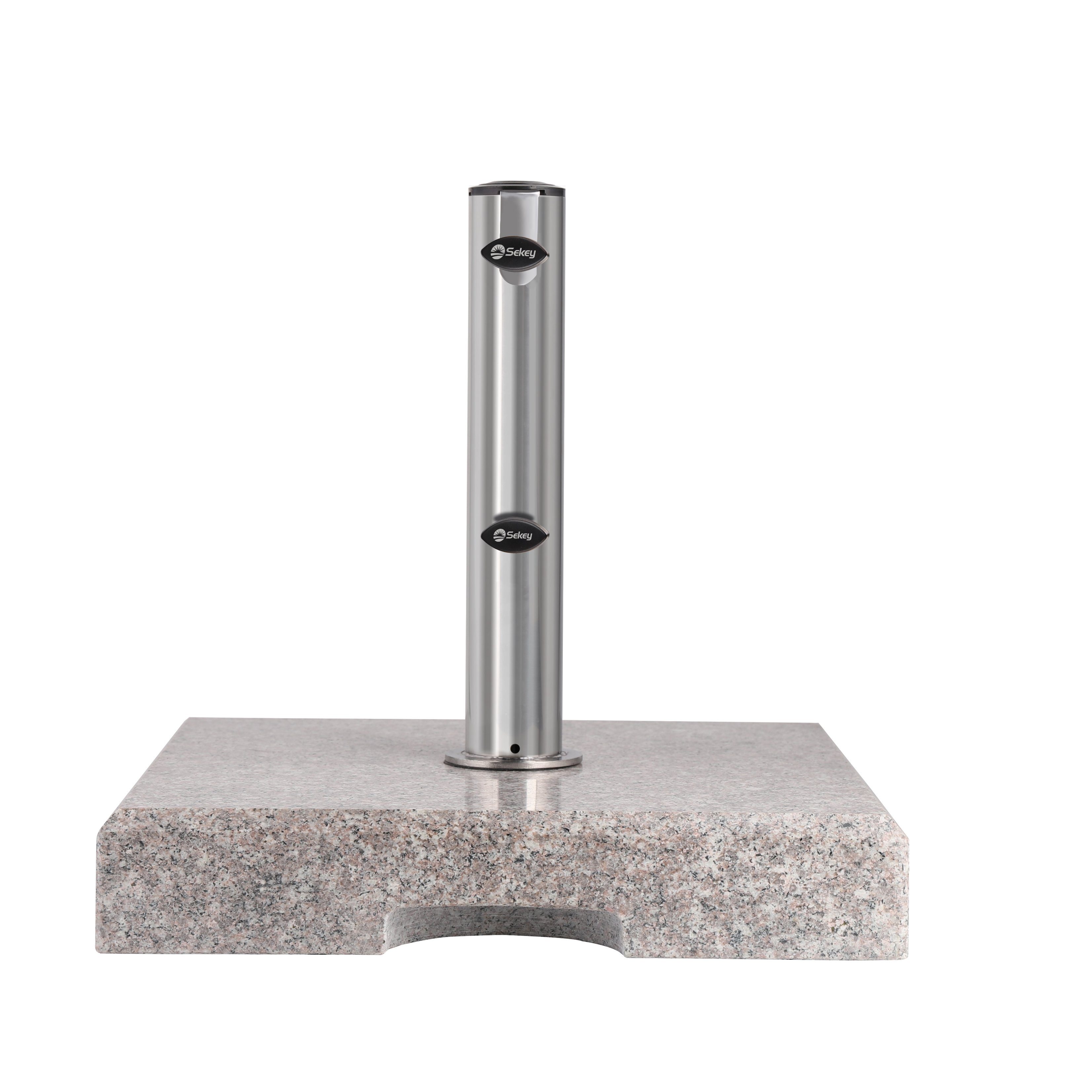 Sekey Betonschirmständer 25/29 kg Sonnenschirmständer Granit, günstig online kaufen