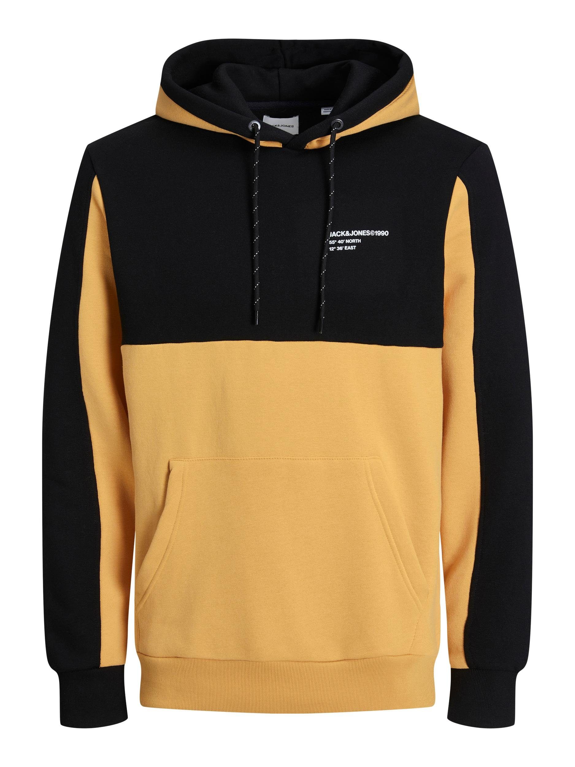 Honey BLOCKING SWEAT HOOD Kapuzensweatshirt Jack Gold JJEFORCE NOOS & Jones