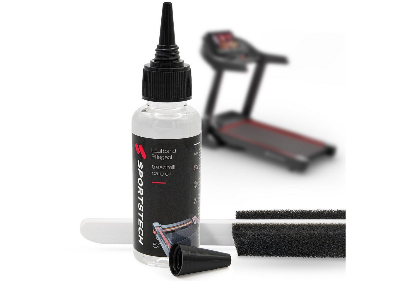 Sportstech Schmierfett Treadmill Care Set 50ml, 50 ml, geruchsfrei, farblos, fettfrei