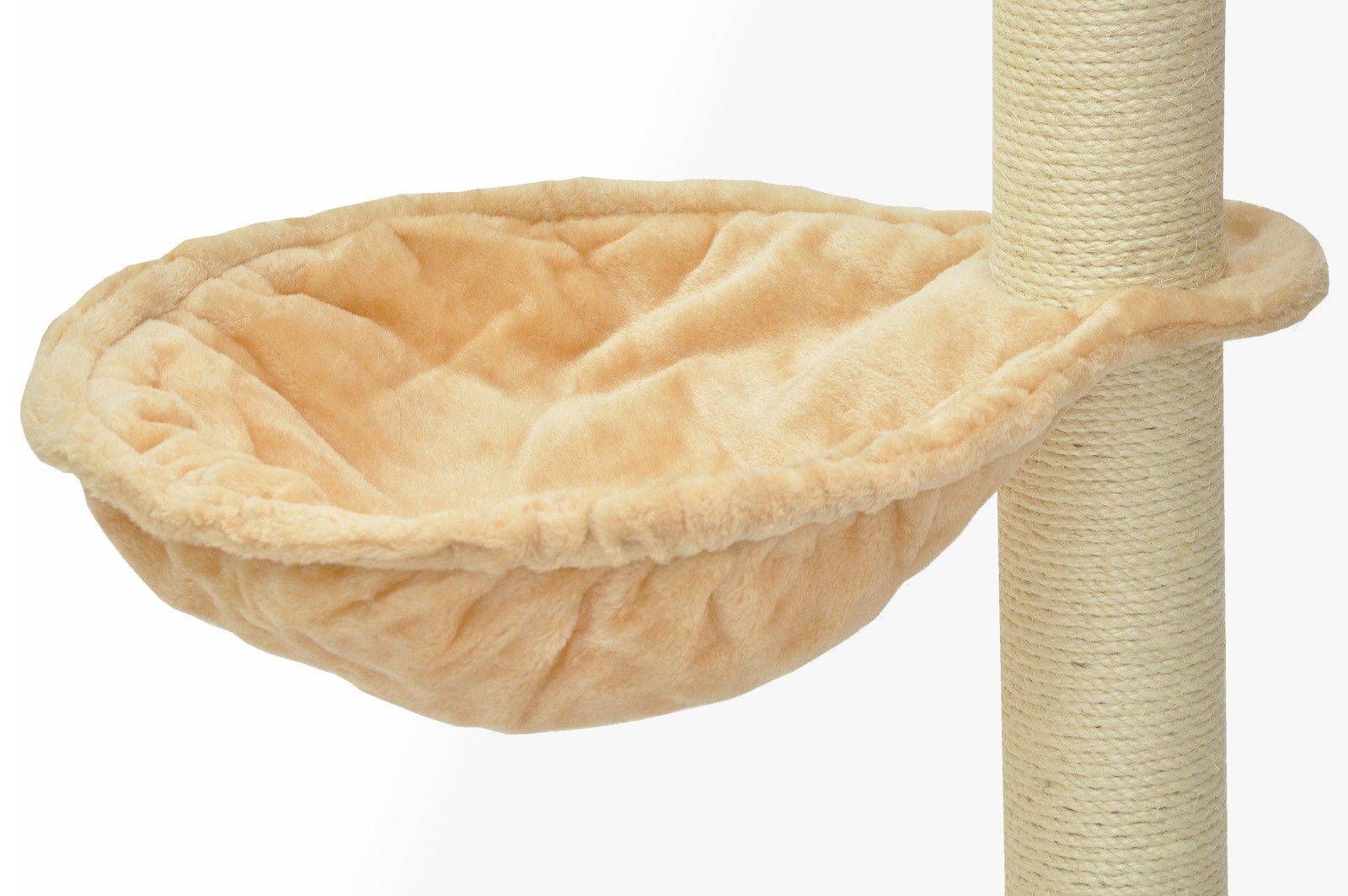 nanook Ersatz-Kratzbaumstamm Liegemulde beige extratief Ø 40 cm