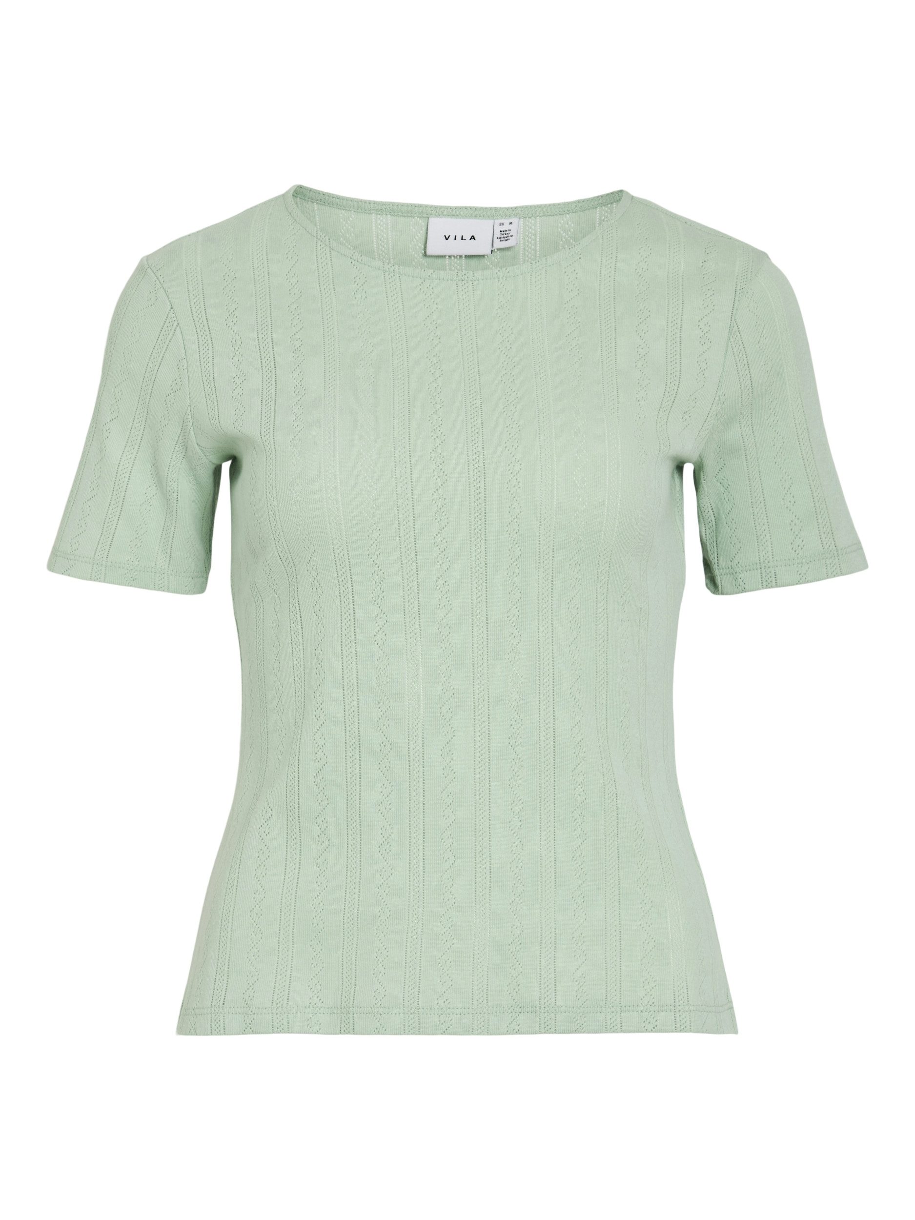 Vila Kurzarmbluse VIKASSIE S/S POINTELLE TOP günstig online kaufen