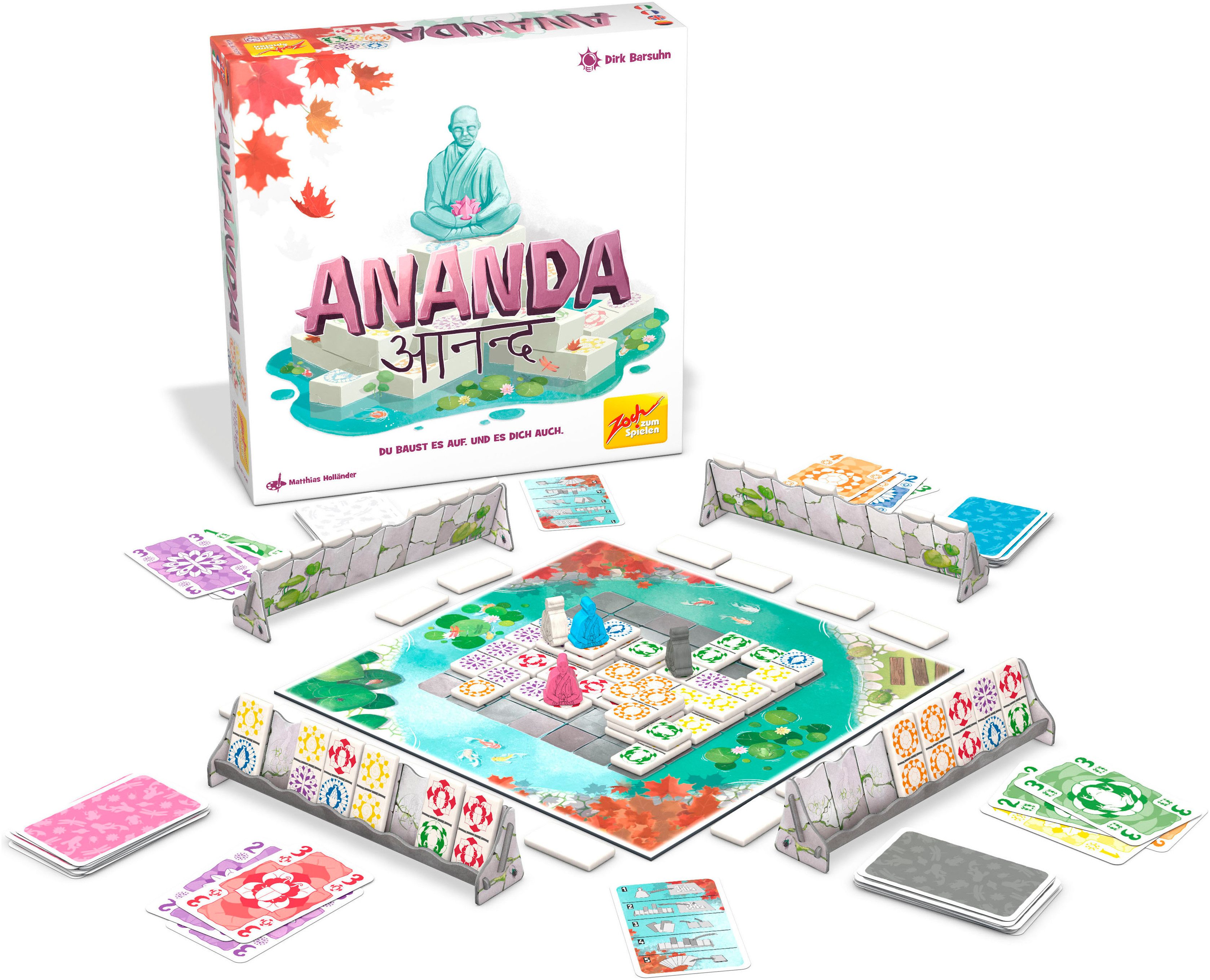 Zoch Spiel Ananda, Familienspiel, Made in Germany