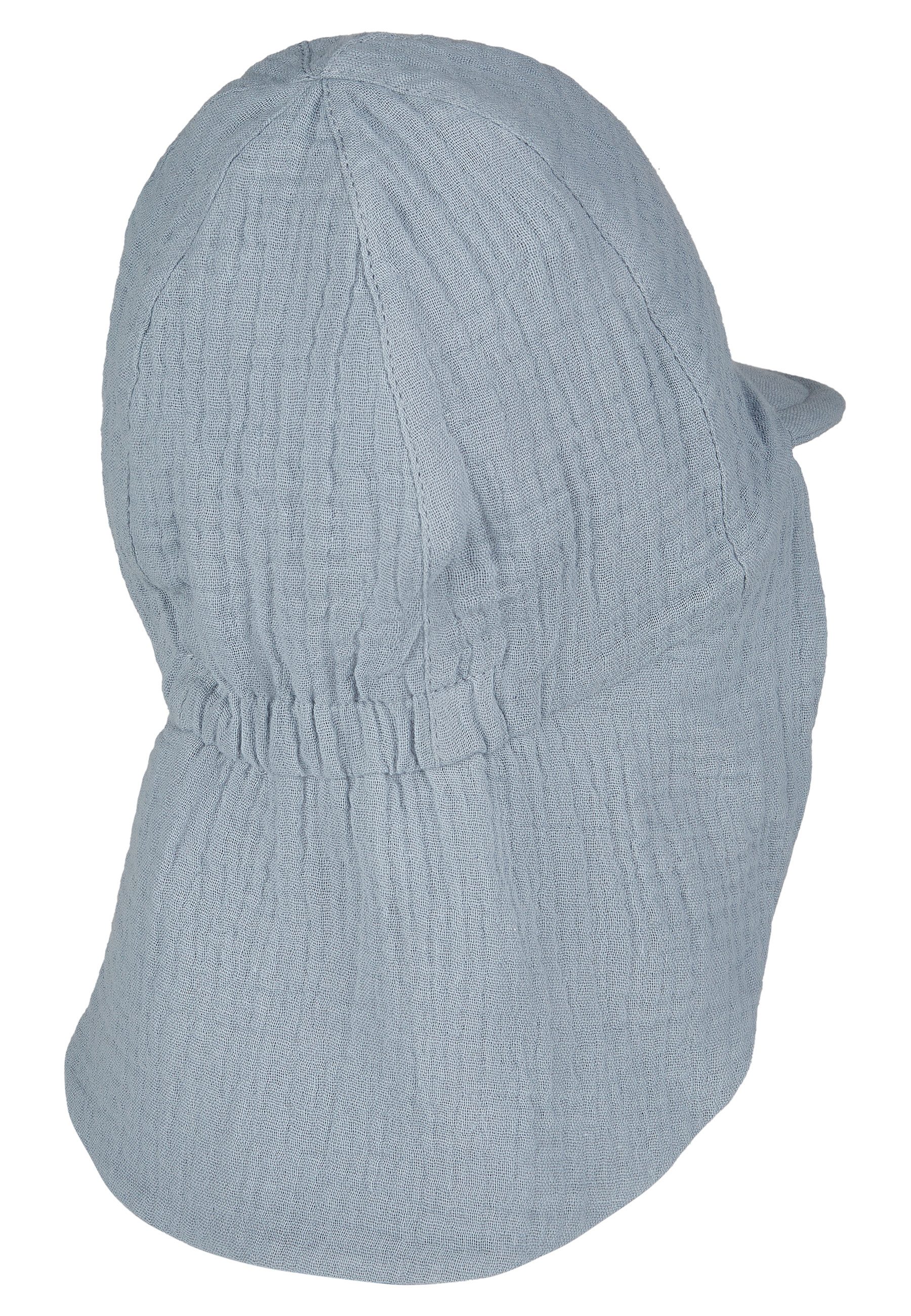 Sterntaler® Beanie Schirmmütze mit Nackenschutz Musselin günstig online kaufen