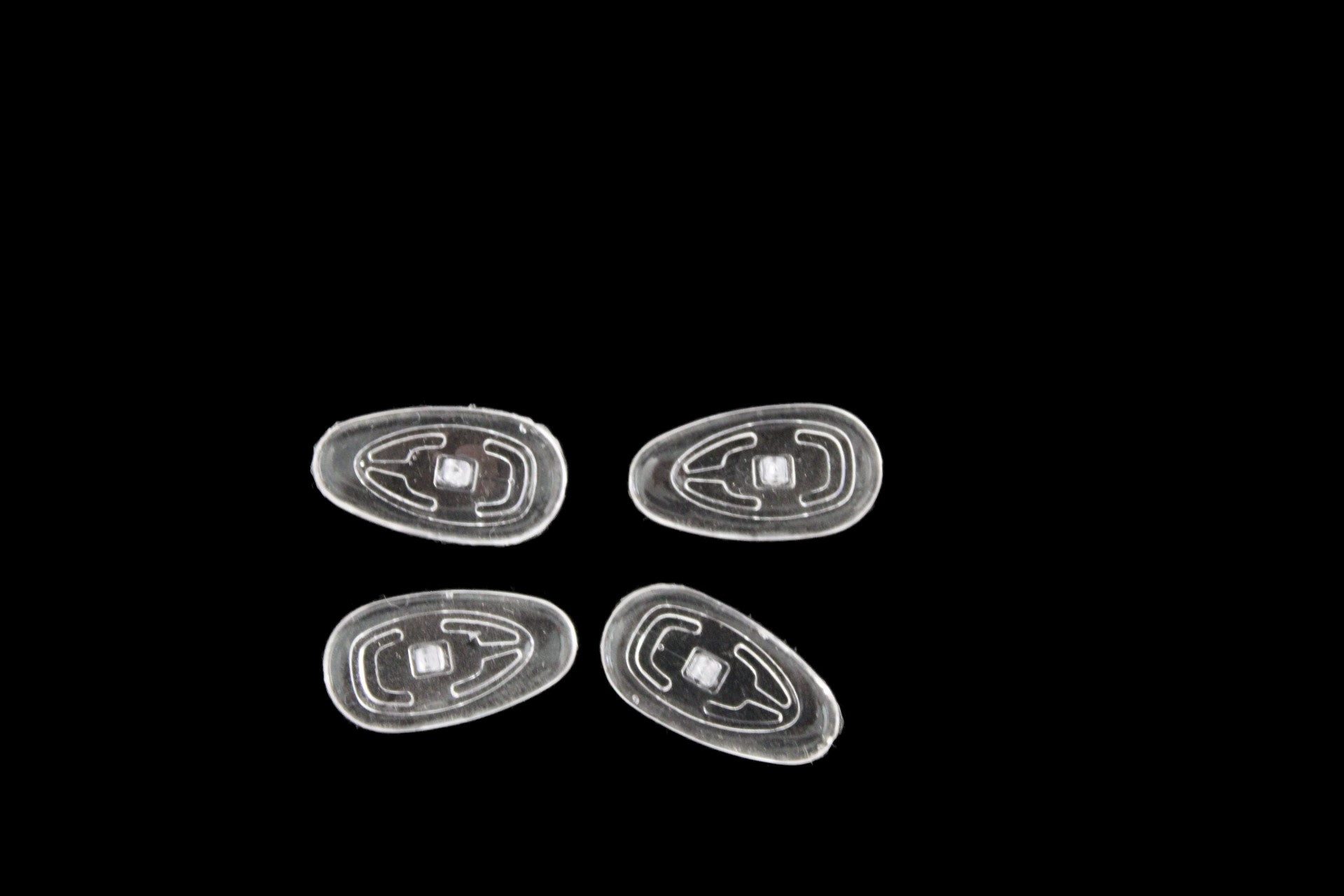 optiker-dietrich.de Brillenetui Silikonbrillenpads Schraubsystem (Tropfen 19mm)