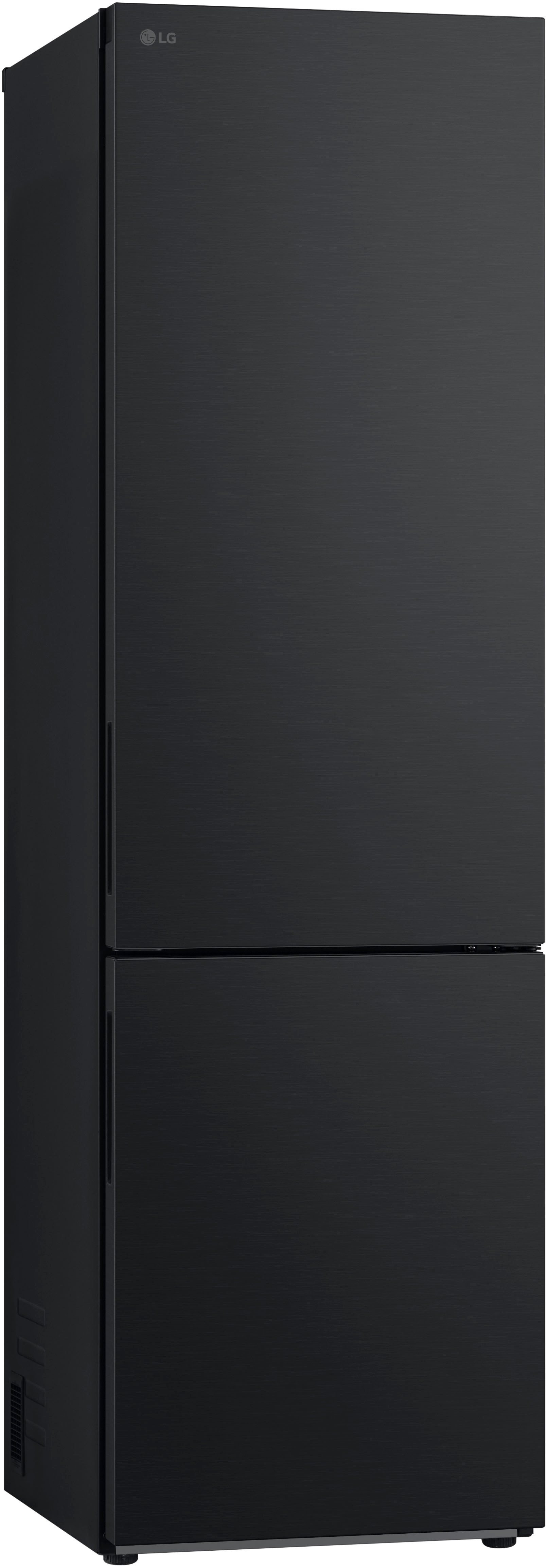 Valentinstagsgeschenk LG Kühl-/Gefrierkombination GBV22NCBEP, 203 cm hoch, 59,5 cm breit, FRESHConverter Schublade, schwarz, ohne Metal-Cooling, Fron