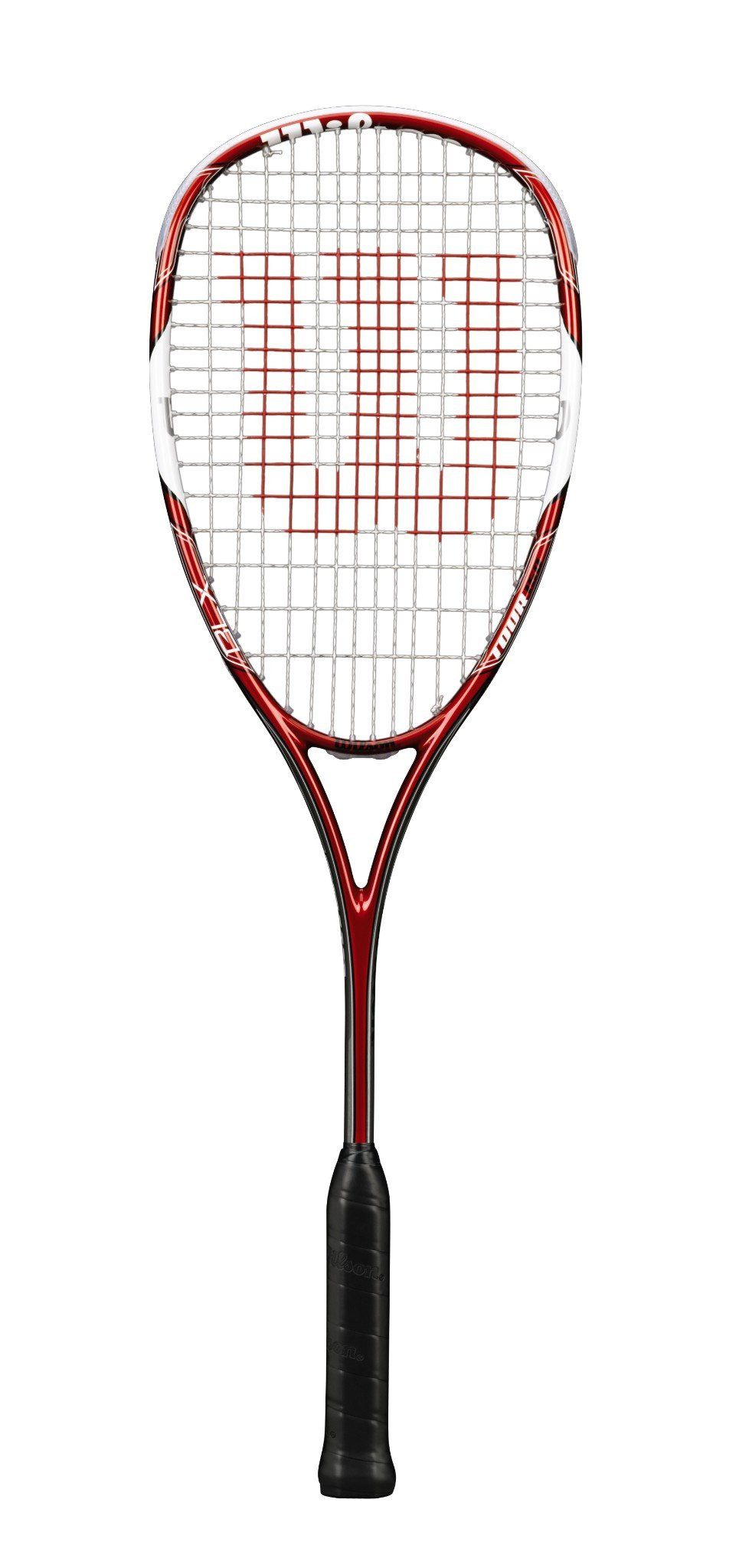 Wilson Squashschläger Tour 150g/ausgewogen rot - besaitet