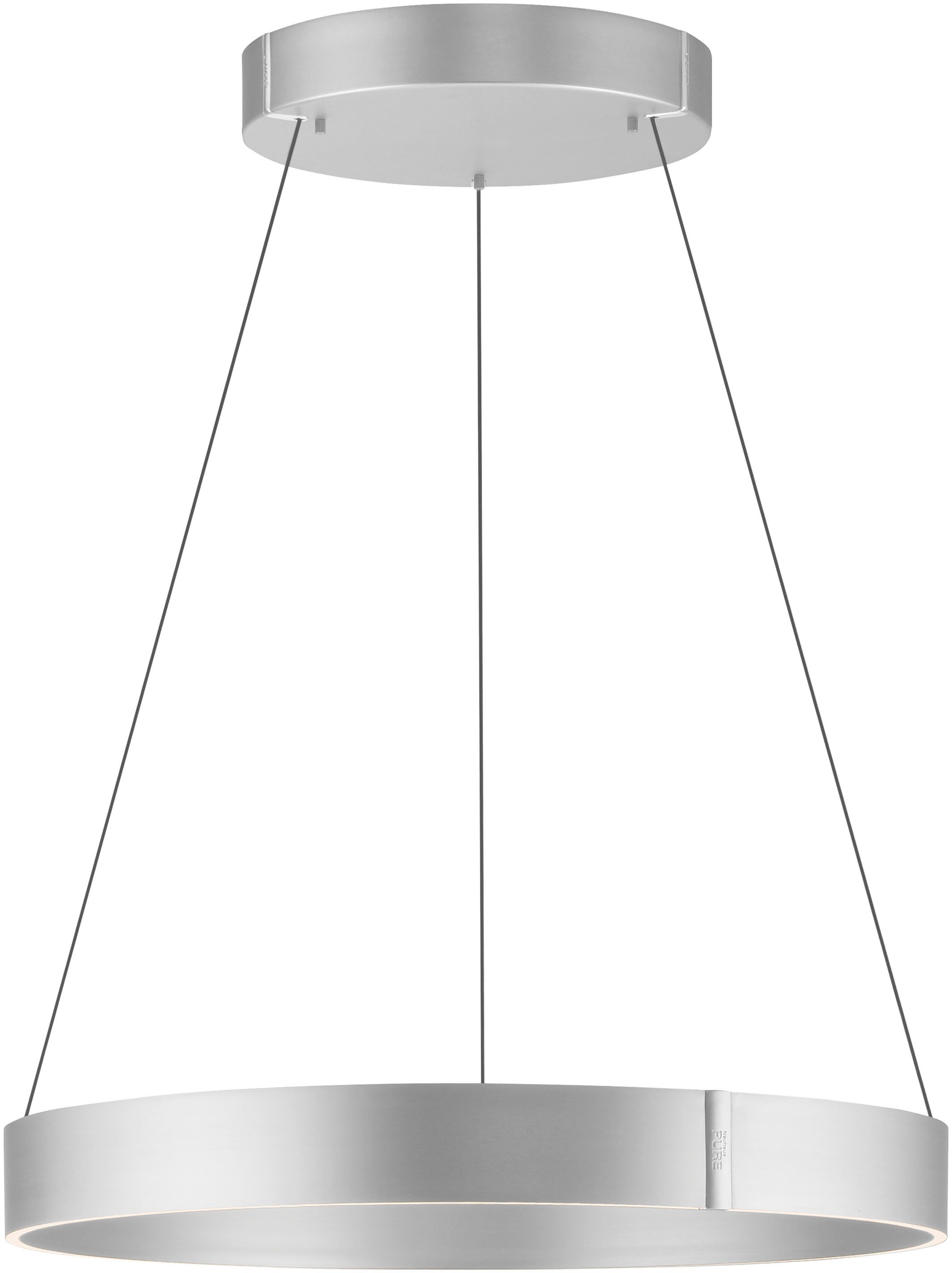 Neuhaus PURE LED Pendelleuchte PURE E-Clipse, CCT - über Fernbedienung, LED fest integriert, warmweiß - kaltweiß, e-LIFT®-Funktion, CCT, dimmbar über Fernbedíenung