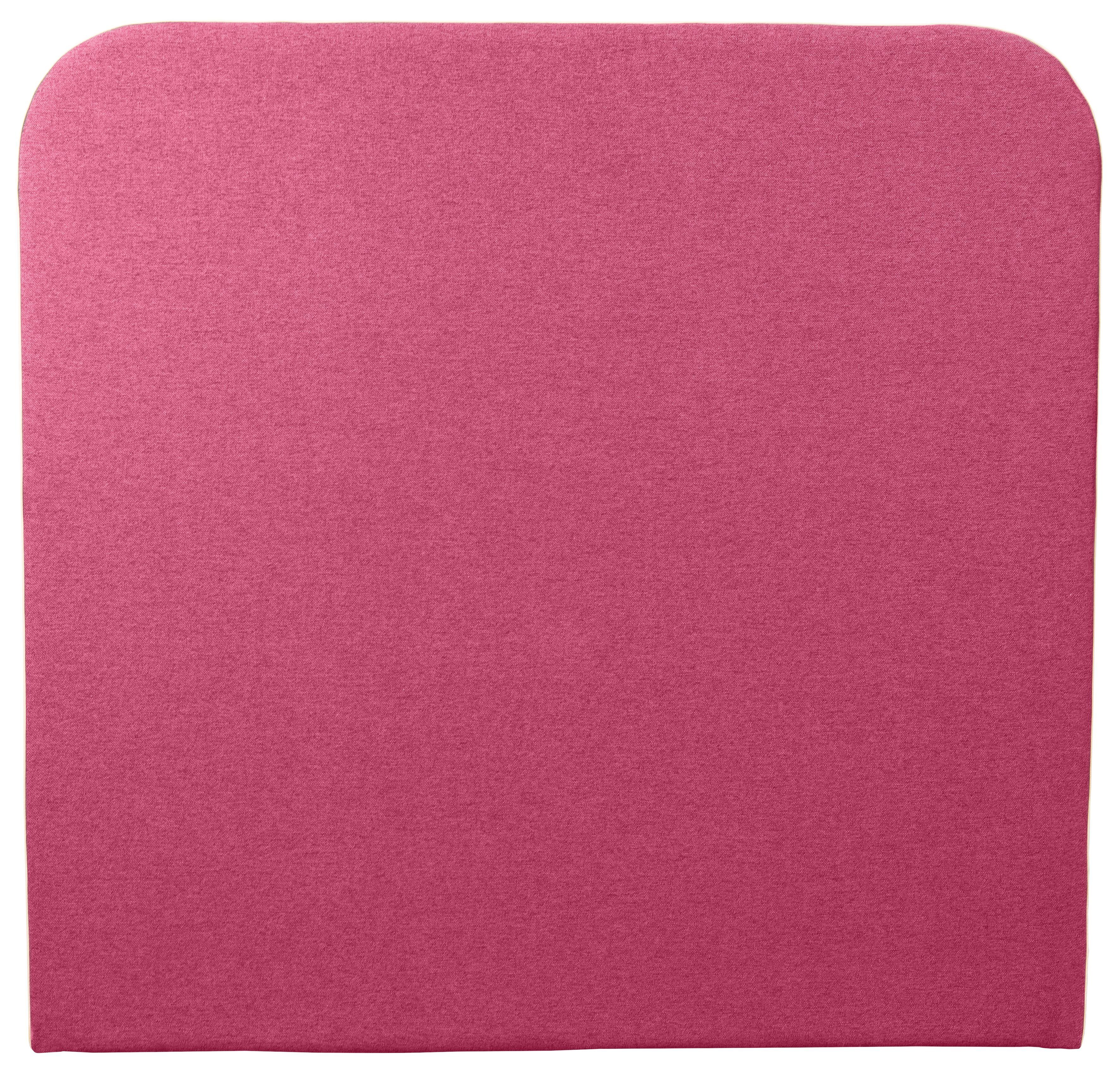 of Places Marausa, Kedernaht Taschen-Federkernmatratze, Style Boxspringbett mit pink mit dekorativer