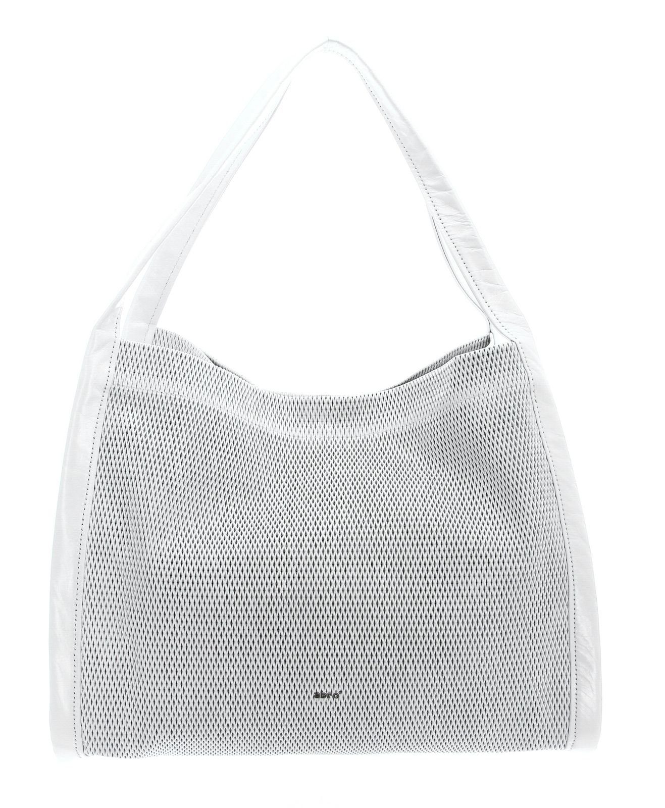 Abro Schultertasche Leather Athene White / Whitegold