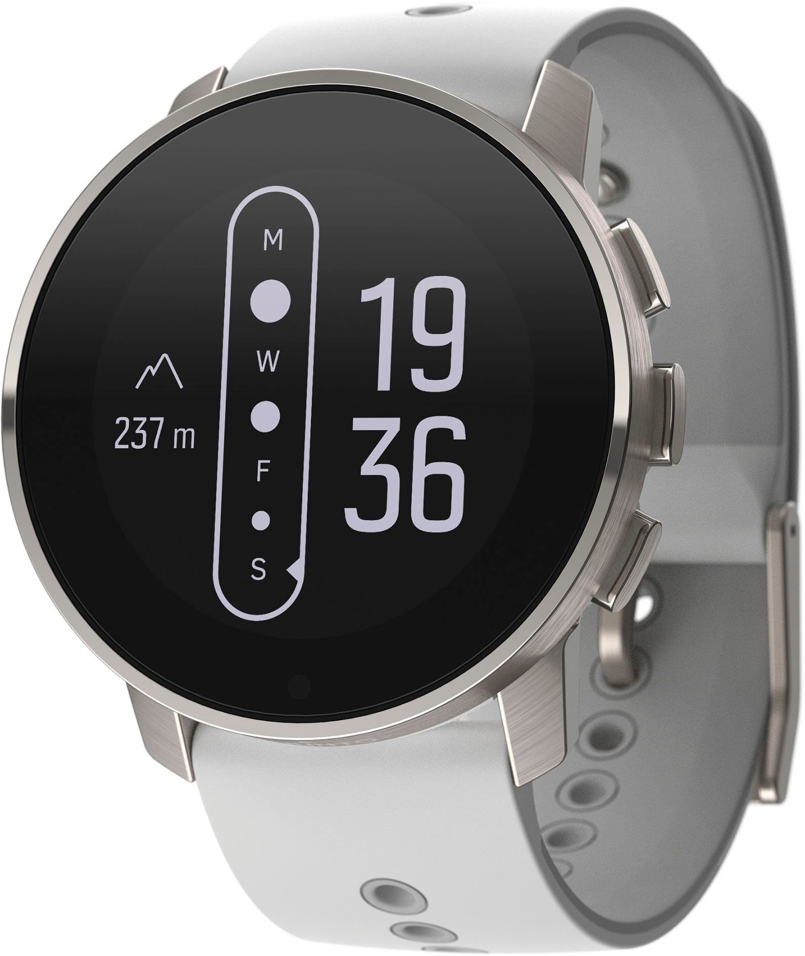 Suunto 9 Peak - Smartwatch - birch white/titanium Smartwatch
