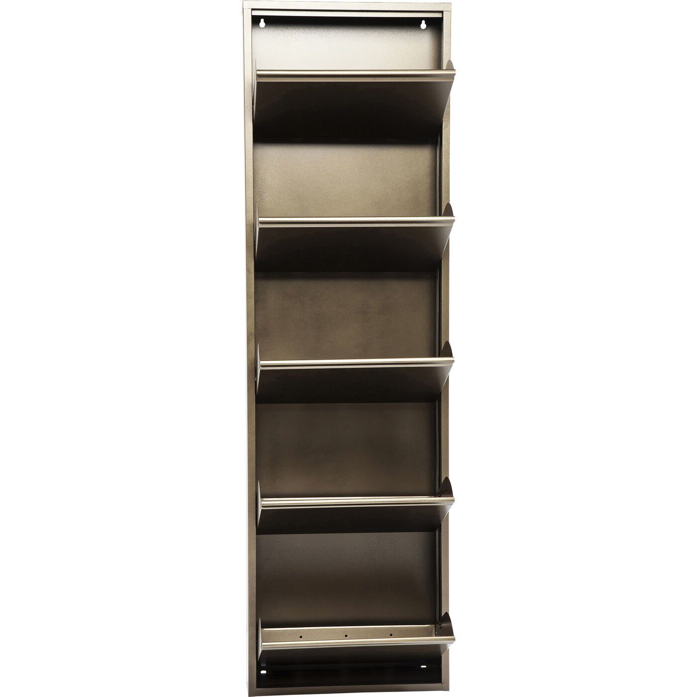 Kare Design Schuhschrank Caruso schmaler Schuhkipper mit 5 Klappen