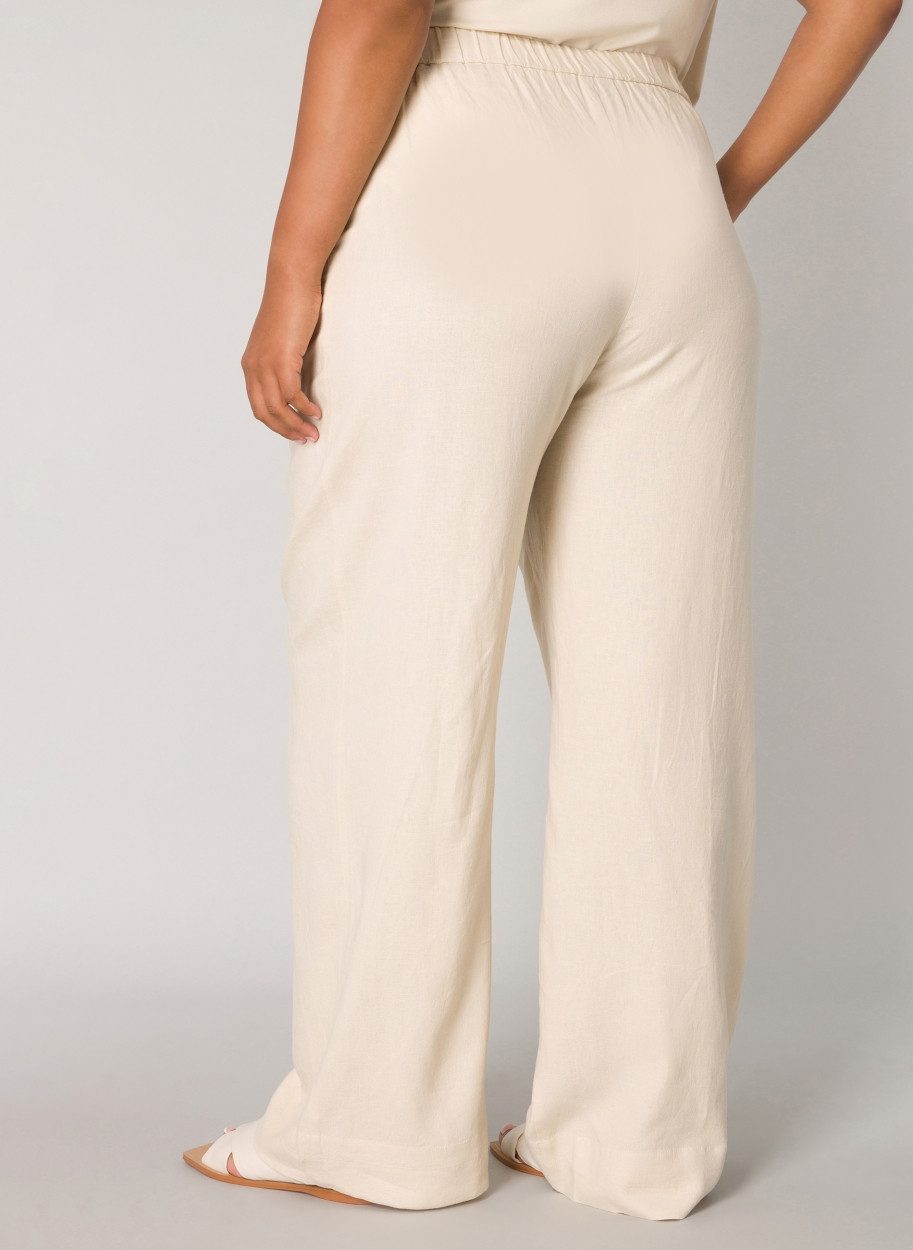 Base Level Curvy Leinenhose Yula günstig online kaufen