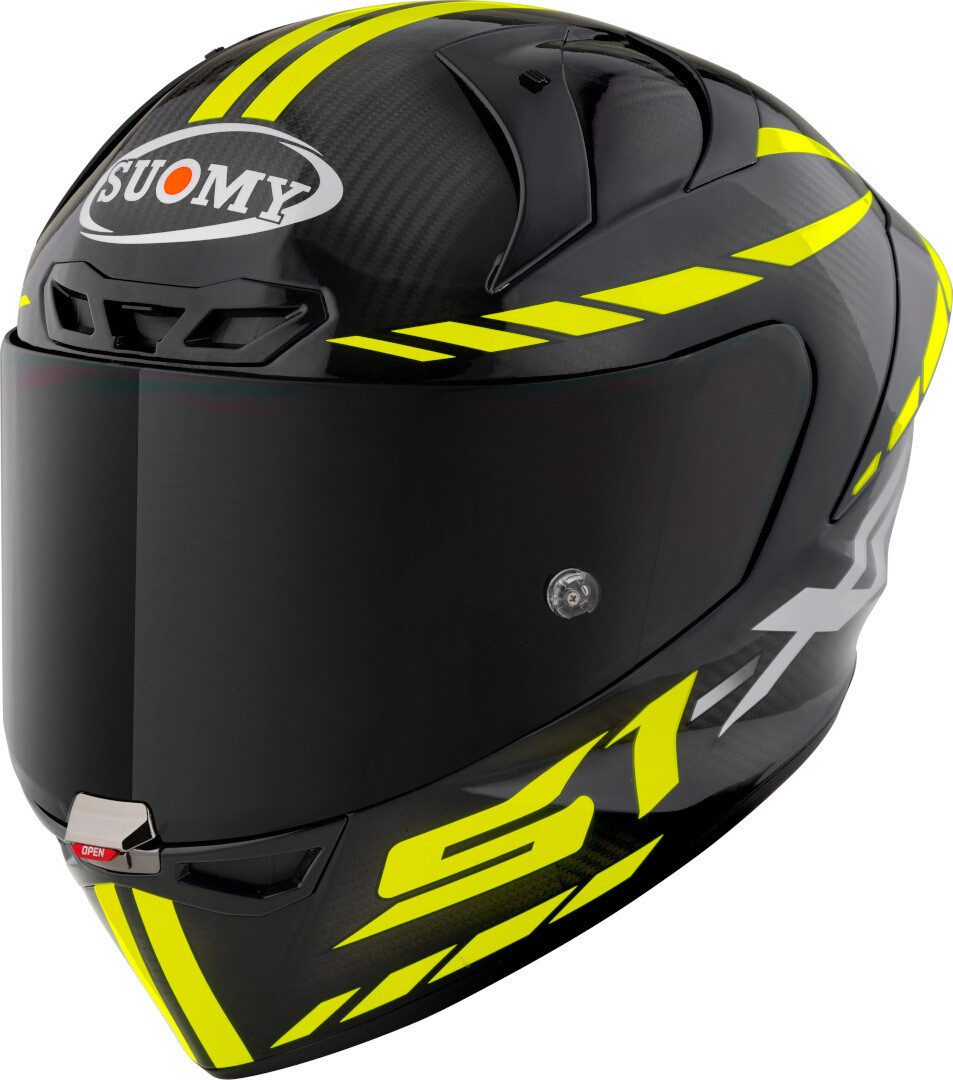 Suomy Motorradhelm S1-XR GP Carbon Hypersonic E06 Helm, Notfallsystem-Polsterung (EQRS)