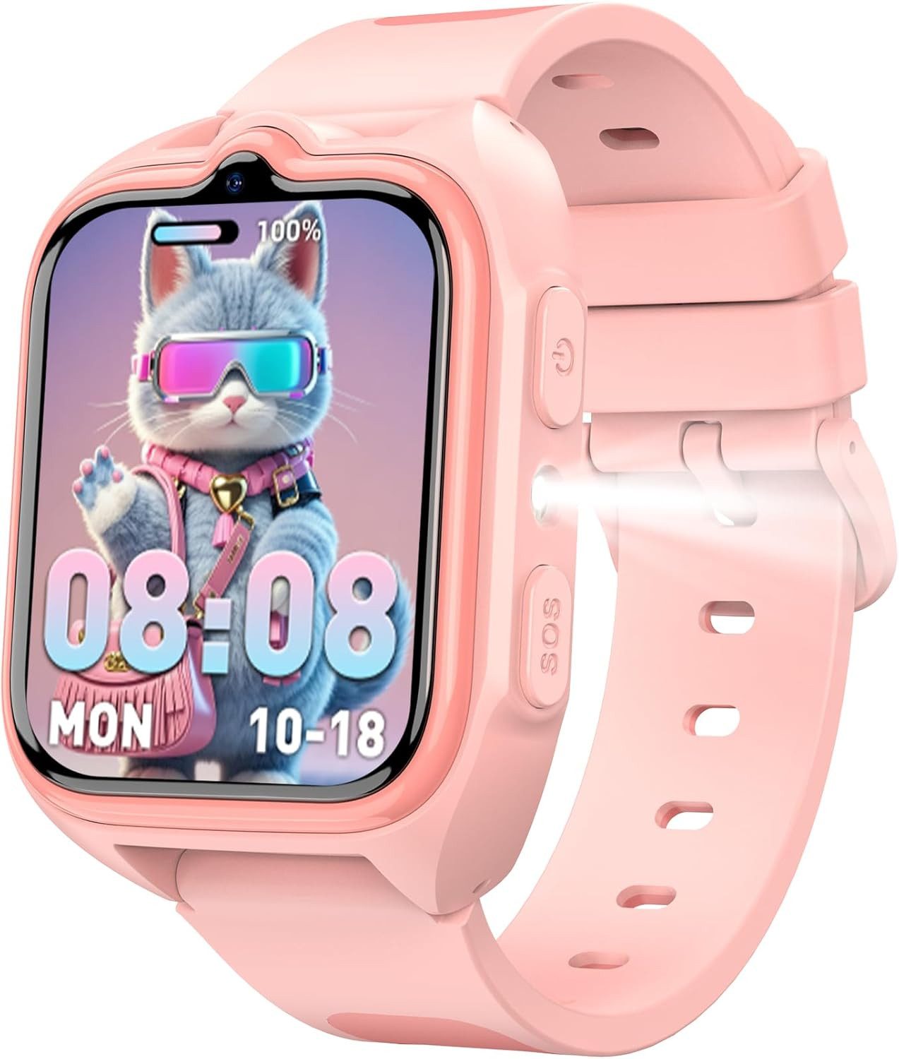 Yxtel Z30-GPS Smartwatch (4,4 cm, Andriod ios), 4G Kinder Smartwatch