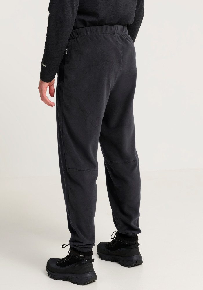 Jack Wolfskin Fleecehose SOLACE PANTS M Outdoorhose, hoher Tragekomfort, integrierter Gürtel – Bild 2 von 5