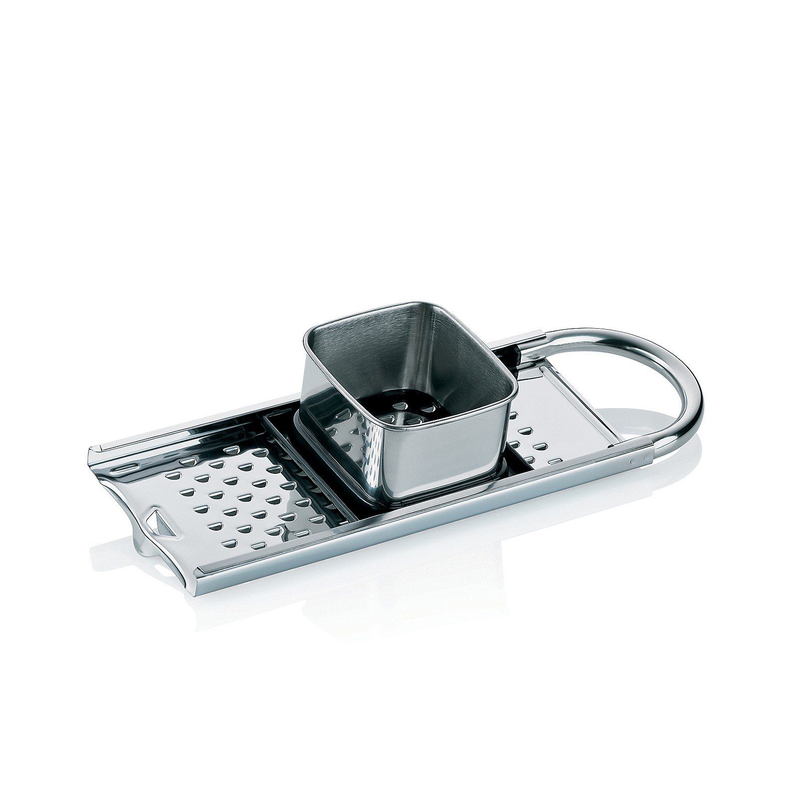 kela Spätzlehobel Emma, Edelstahl, integrierter Trichteraufsatz