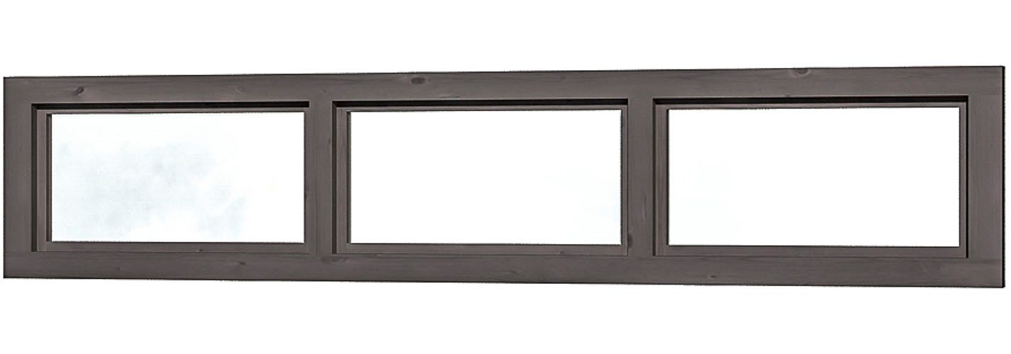 Skanholz Fenster Oberlicht, 147 x 30 cm