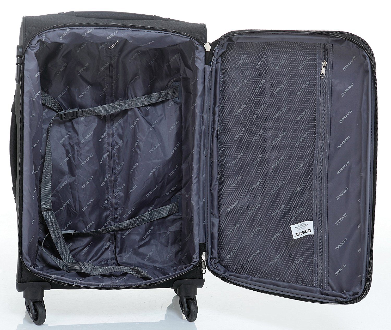 Beibye Weichgepäck-Trolley Set 2-tlg. 64 + 54cm - 4 Rollen - Dehnfalte günstig online kaufen