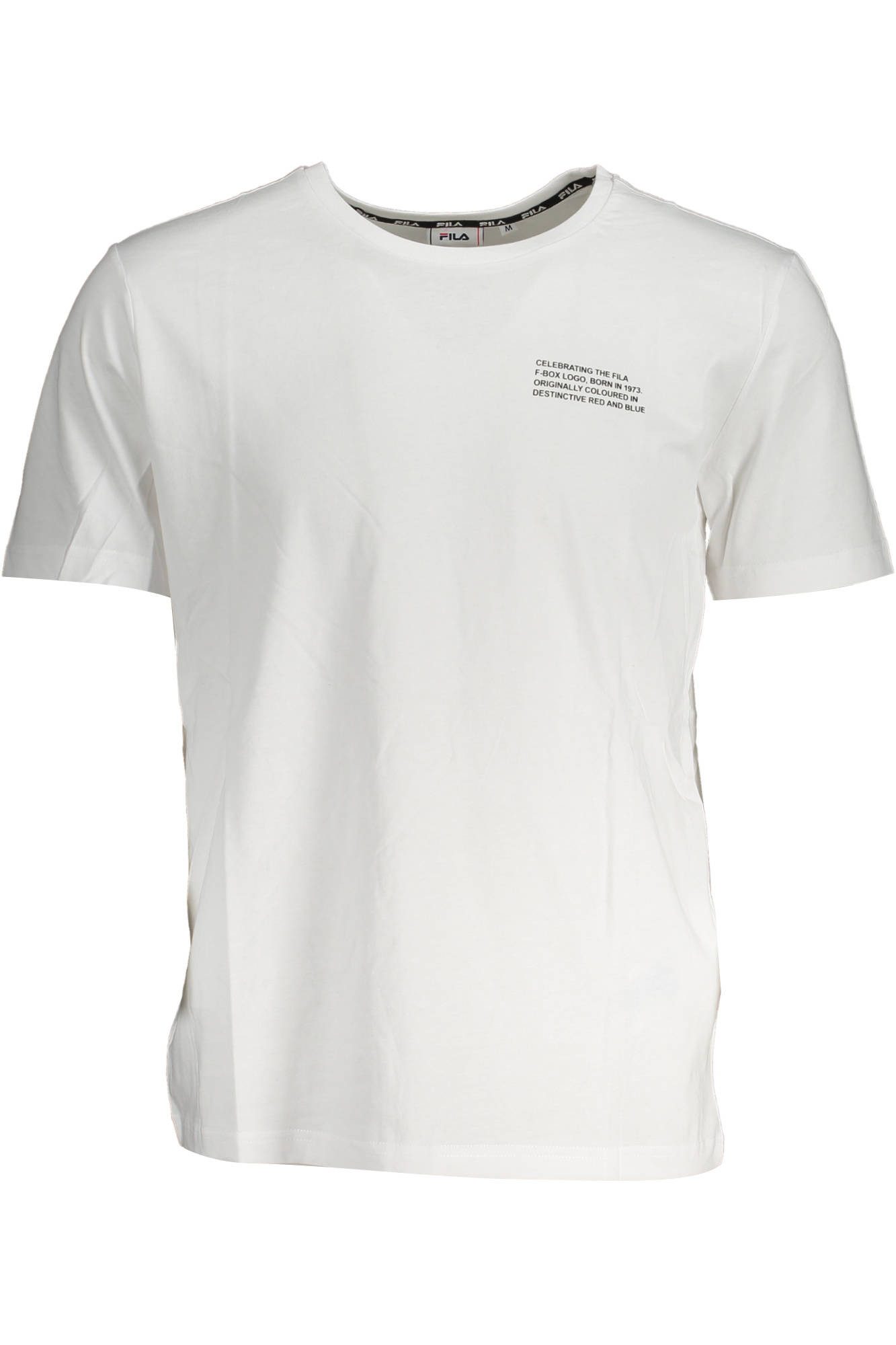 Fila T-Shirt Weißes Herren T-Shirt mit Rundhalsausschnitt und. € 45,99