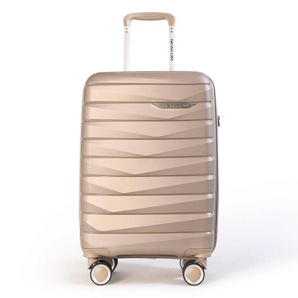 NEWCOM Hartschalen-Trolley Hartschalenkoffer / PP Reisekoffer günstig online kaufen