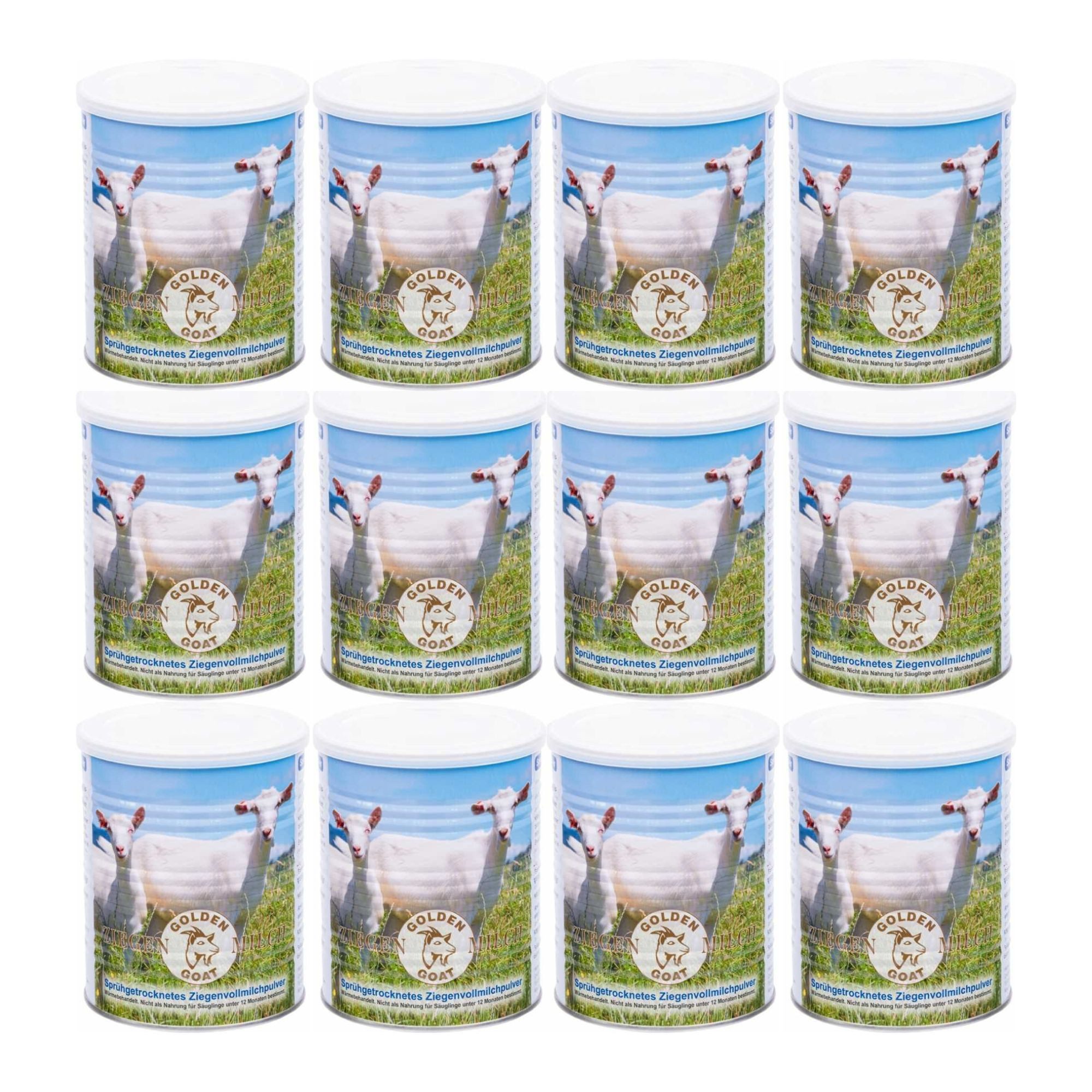 Golden Goat Golden Goat Ziegenvollmilchpulver 12x400 g, mild, bekömmlich,naturrein Pulver