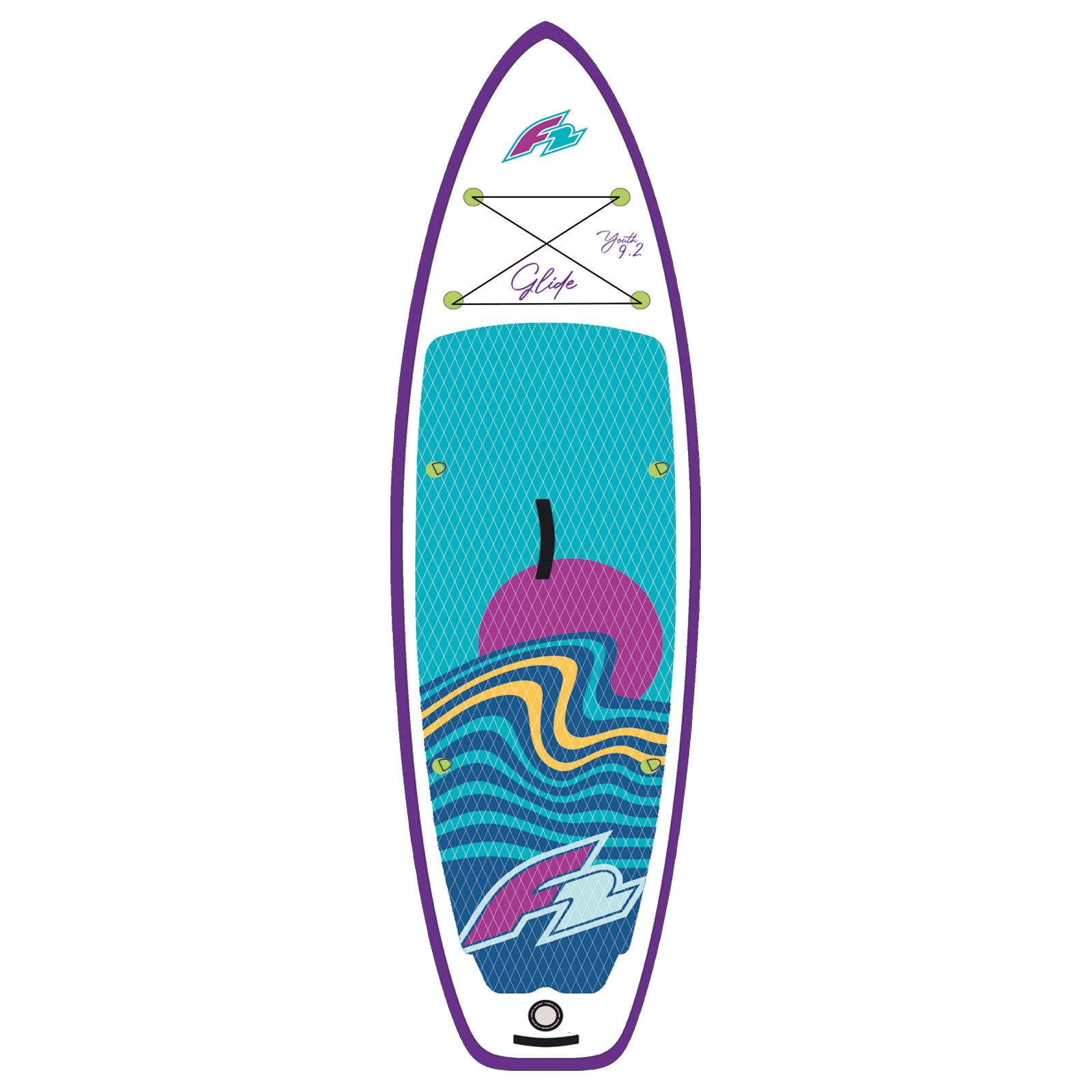 F2 SUP-Board F2 SUP Stand Up Paddle Board Glide Surf Youth Wing 280cm 9,2 Weiss, Stand up paddle board