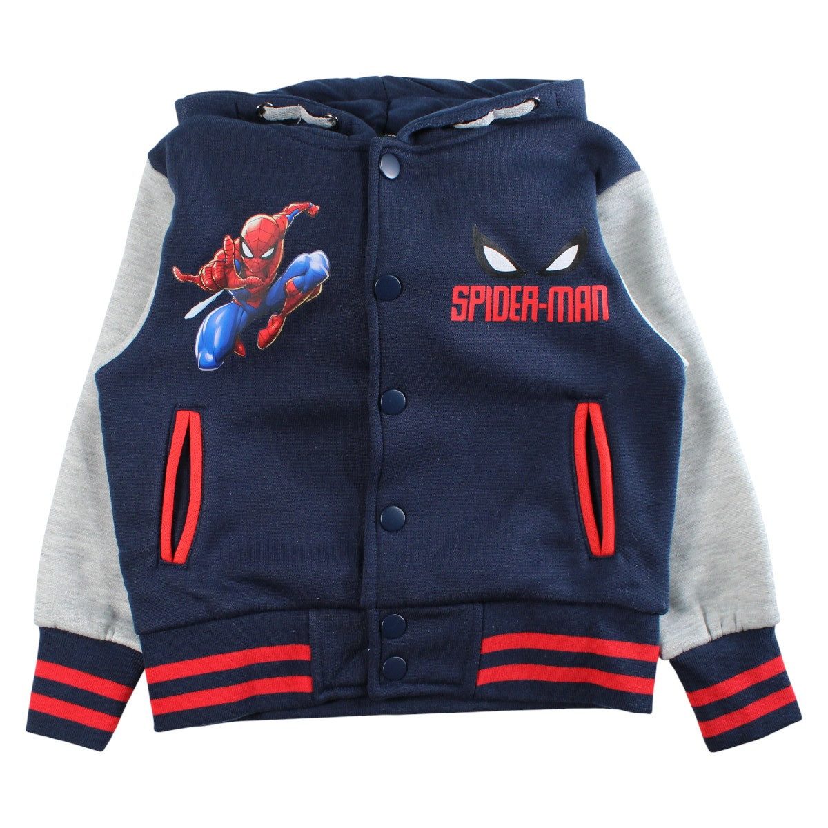 Spiderman Kapuzensweatjacke Hoodie für Jungen – Sweatjacke mit Kapuze