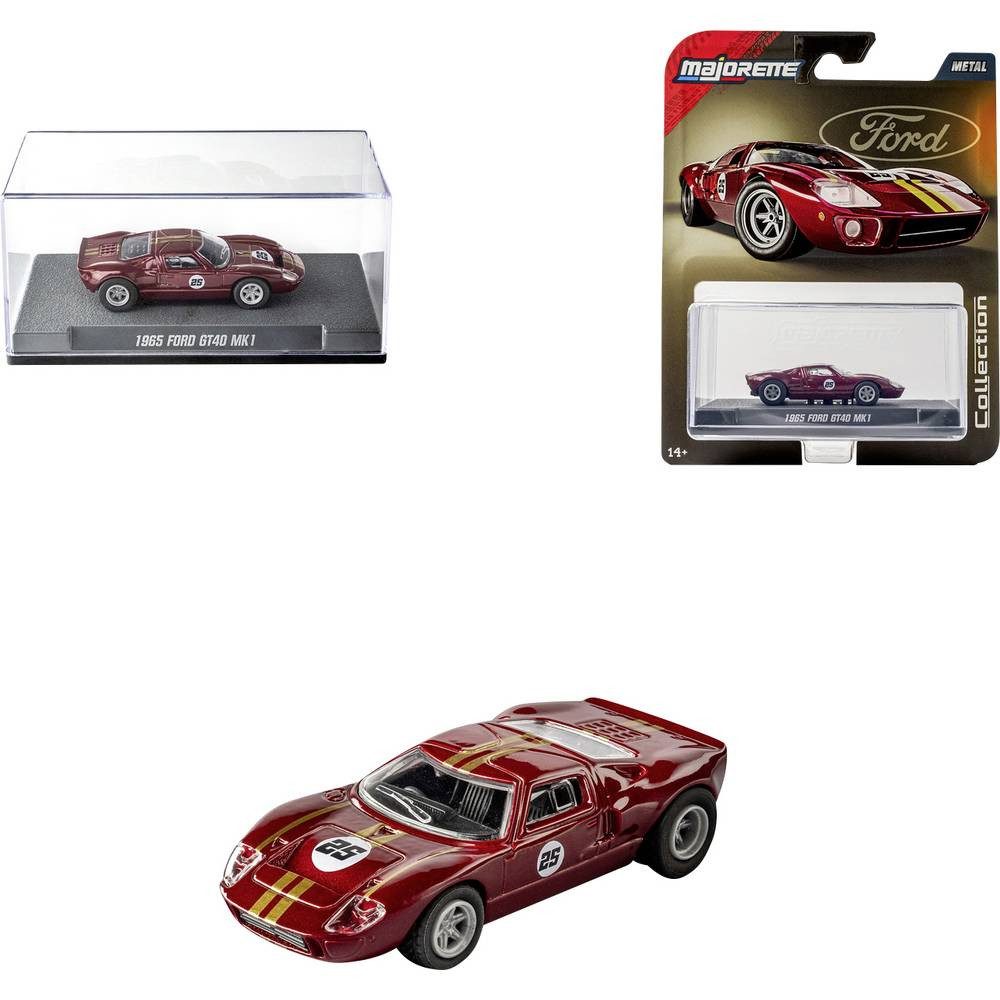 majORETTE Spielzeug-Auto Ford Collection 1965, GT40 MK1 Fertigmodell PKW Modell 8505001008