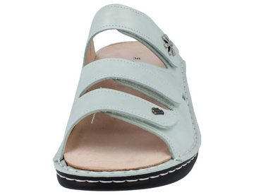 Finn Comfort Grenada, grün, mint, Pantolette Wechselfußbett, SuperSoft Fußbett