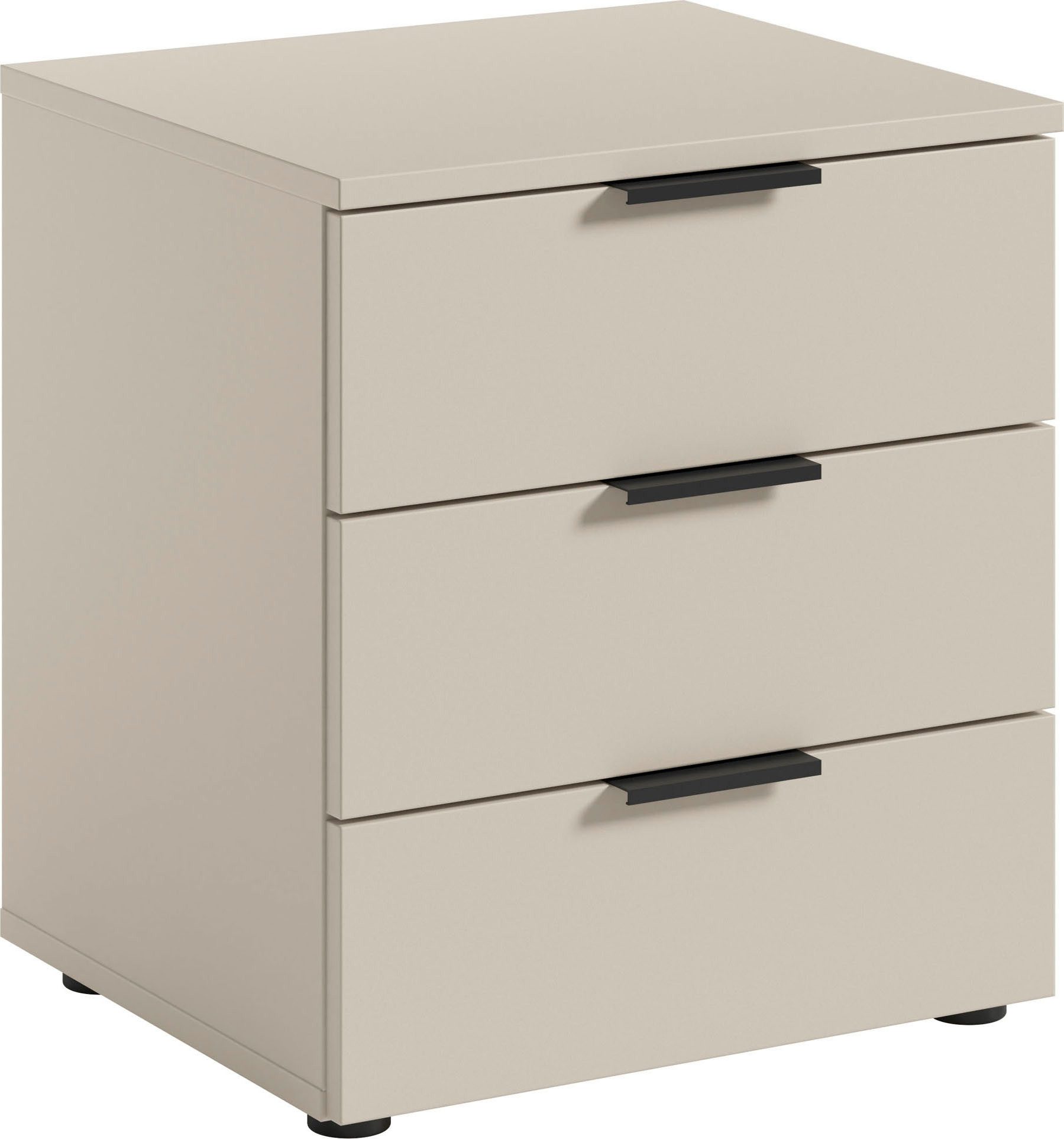 HBZ Kommode Linz Nachtkonsole, BxHxT 45x50x40cm (1 St), Breite 45cm,Lip-Griff, Melaminbeschichtung