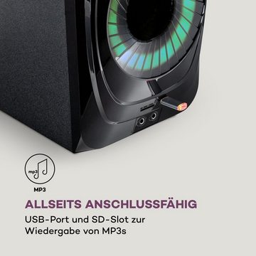 Auna Areal 825 5.1 Lautsprecher System (Bluetooth, 100 W, Lautsprecher HeimKino Sound System USB SD)