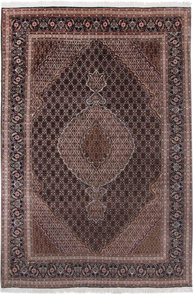 Orientteppich Täbriz Mahi 199x299 Handgeknüpfter Orientteppich / Perserteppich, Nain Trading, rechteckig, Höhe: 7 mm