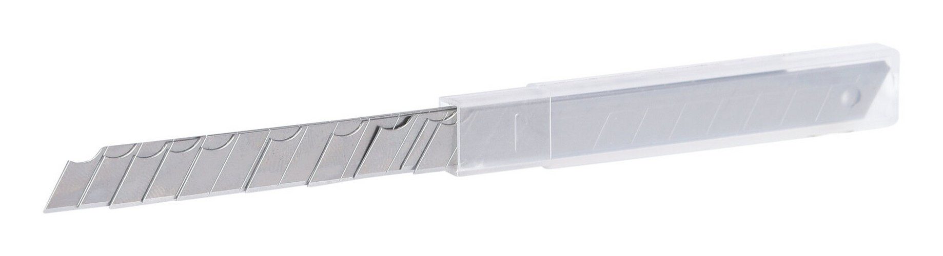 KS Tools Cuttermesser, Klinge: 0.9 cm, (10 Stück), Abbrechklingen 0,4 x 9 x 80 mm, Spender à