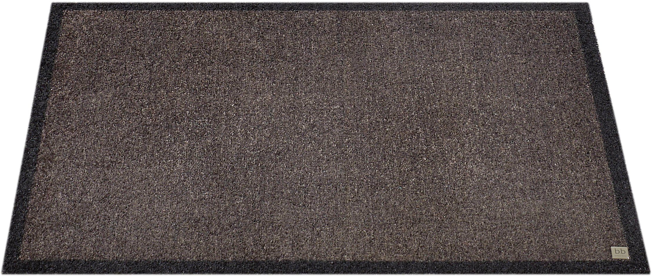 Barbara Becker Fußmatte Protect, Made in Belgium, rechteckig, Höhe: 8 mm, Schmutzfangmatte, antibakterielle Eigenschaft, waschbar, rutschhemmend