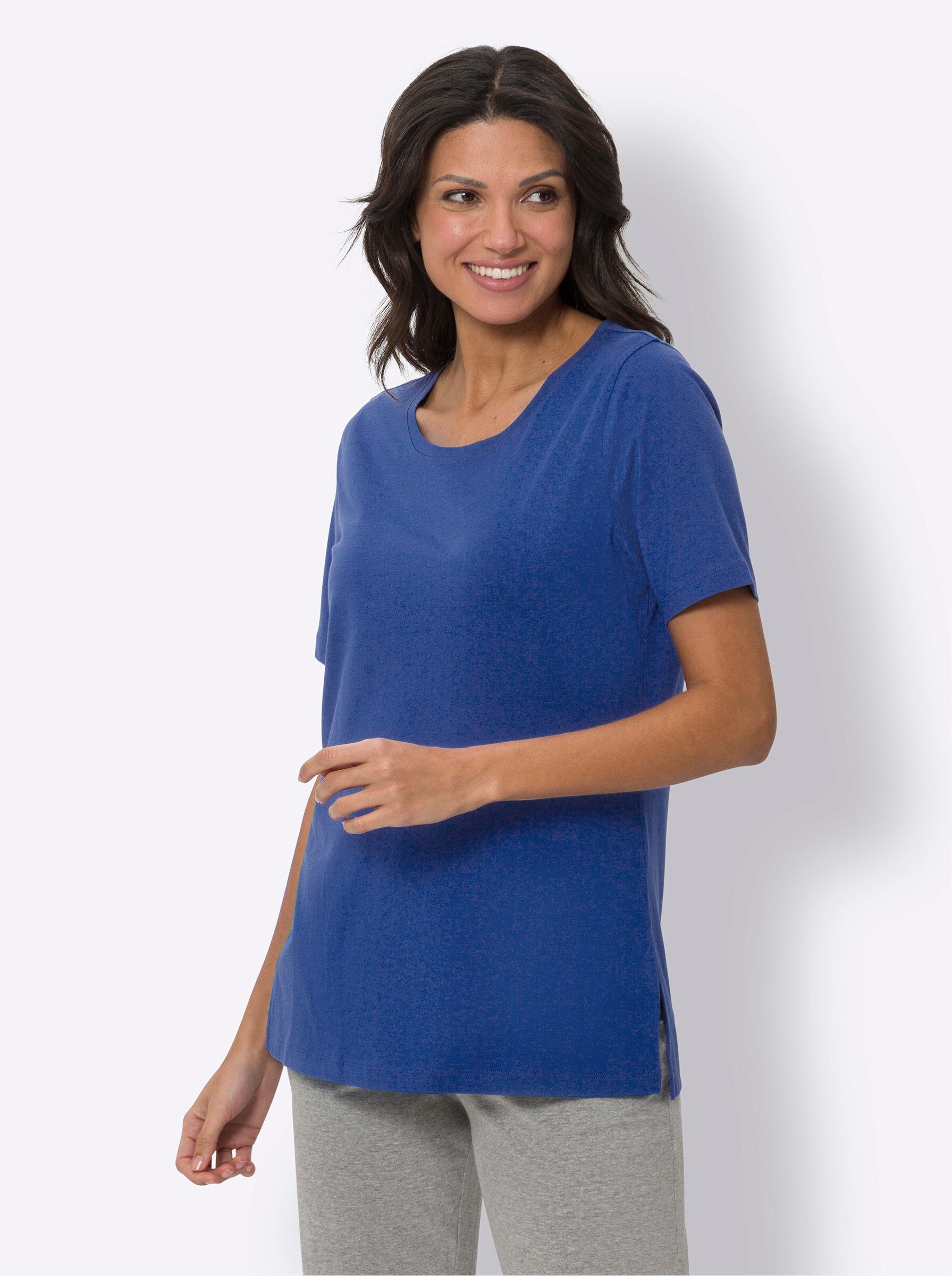 Sieh an! Trainingsshirt Longshirt . günstig online kaufen