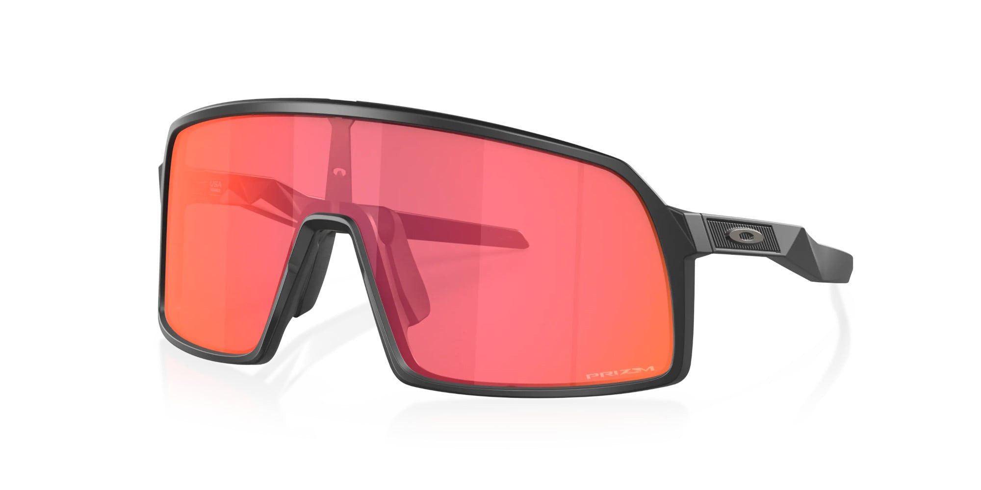 Oakley Sonnenbrille Sutro S (Glasfarbe: Prizm trail torch) schwarz matt - 1 Brille mit