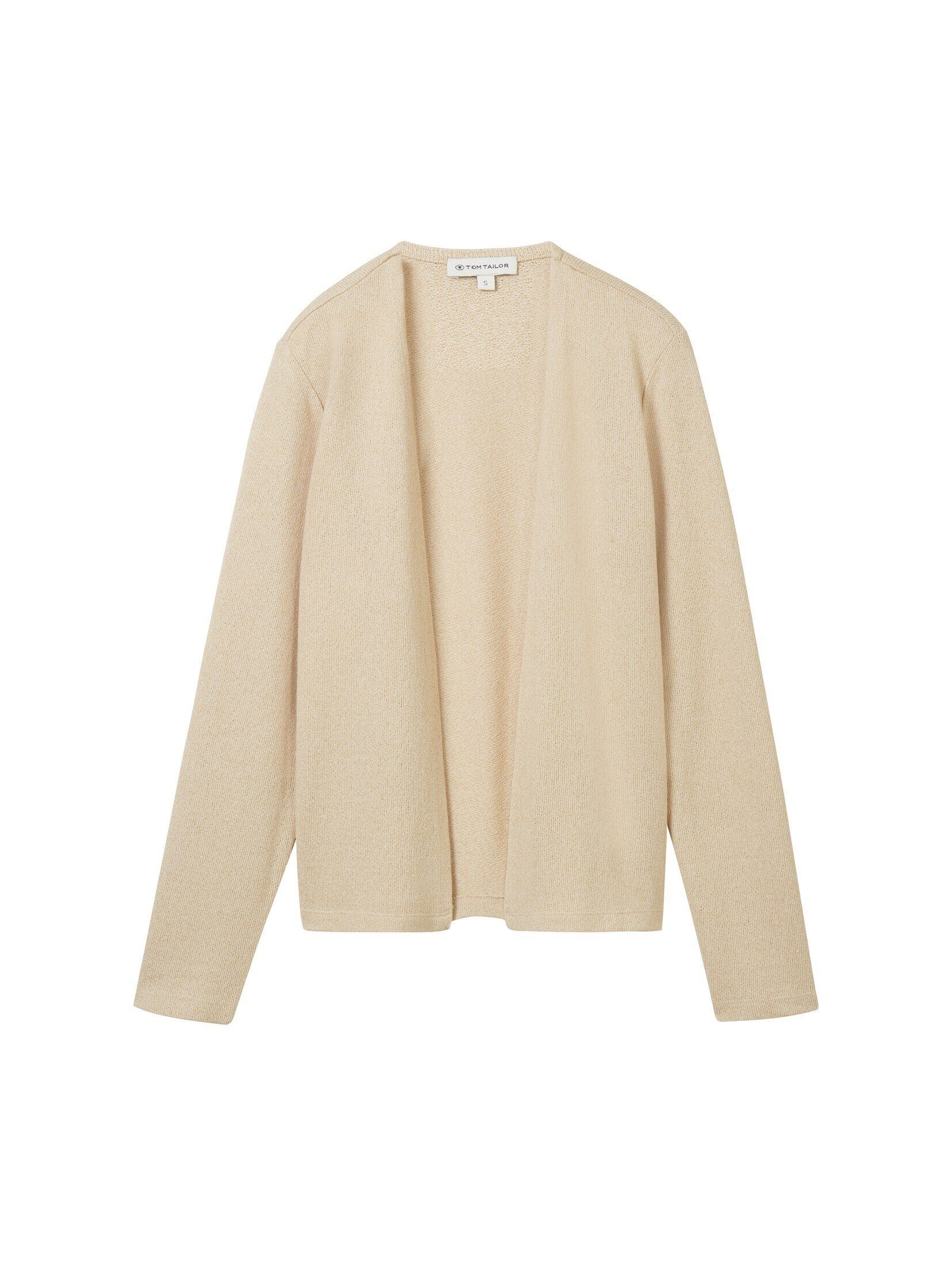 TOM TAILOR Langarmshirt T-Shirt Basic Cardigan günstig online kaufen