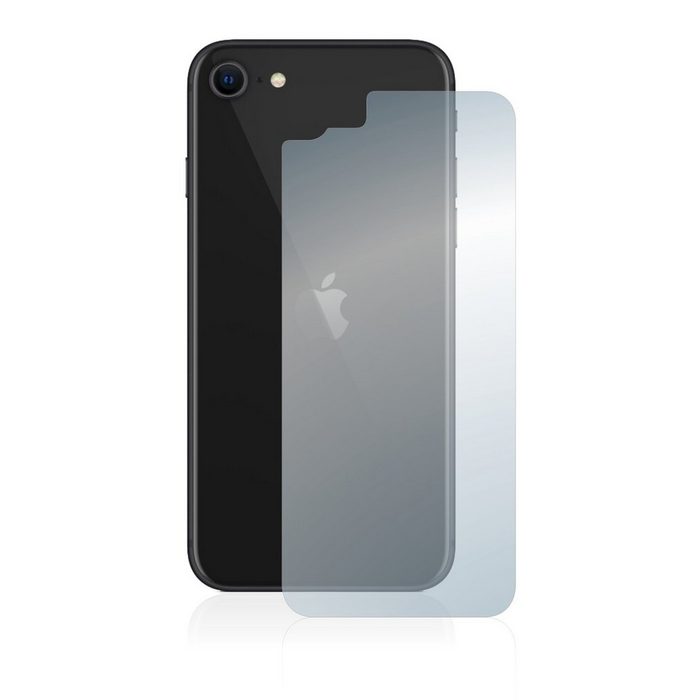 upscreen flexible Panzerglasfolie für Apple iPhone SE 2 2020 (Rückseite) Displayschutzglas Schutzglas Glasfolie klar