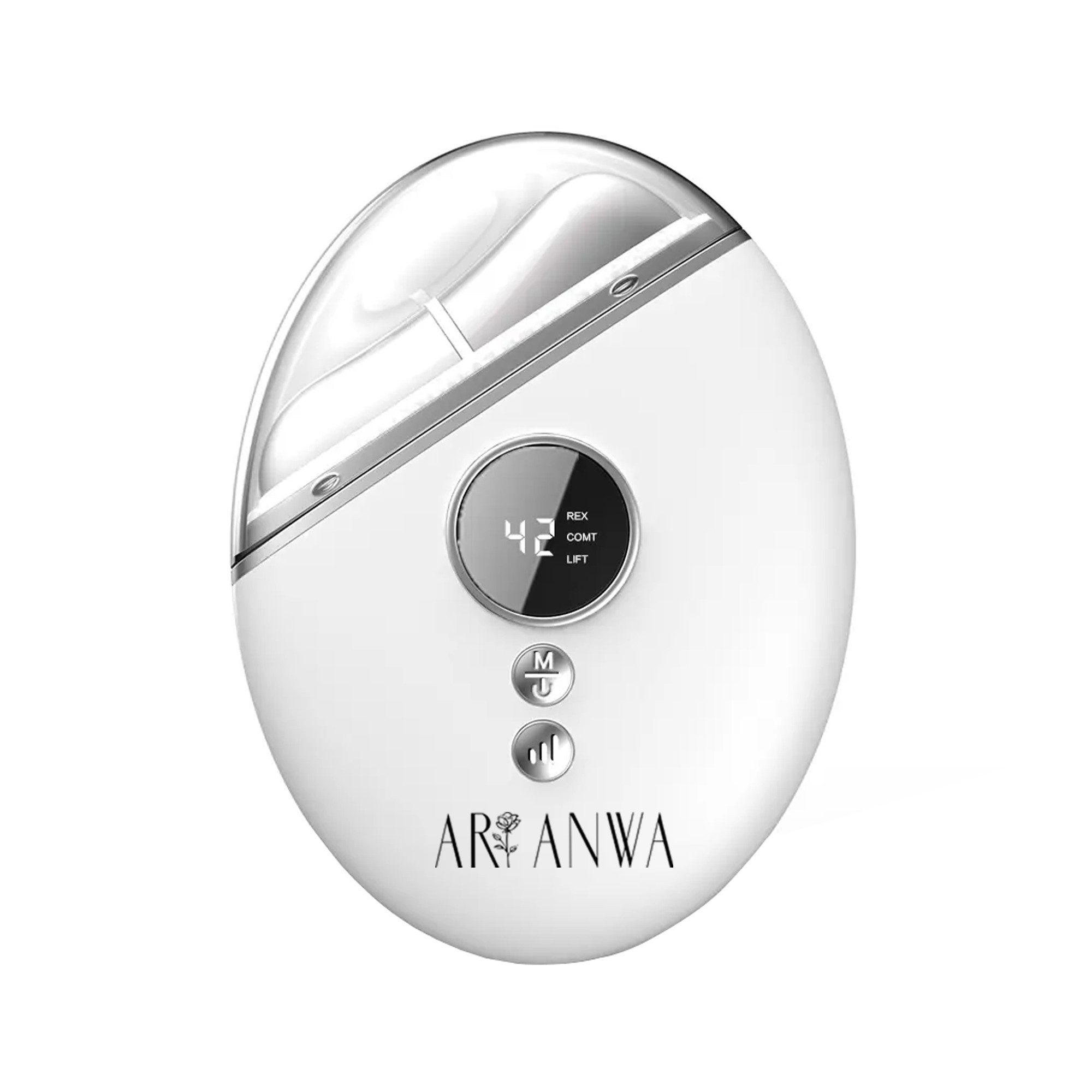 ARI ANWA Skincare Gesichtsmassagegerät Gua Sha Massager mit EMS, Licht- und Wärmetherapie