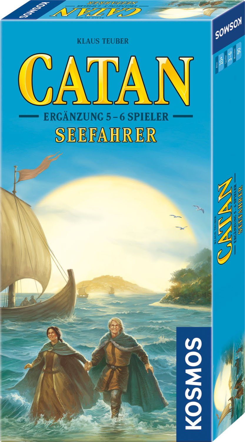 Kosmos Spiel, Catan - Seefahrer - Ergänzung 5-6 Spieler - Edition 2022, Made in Germany