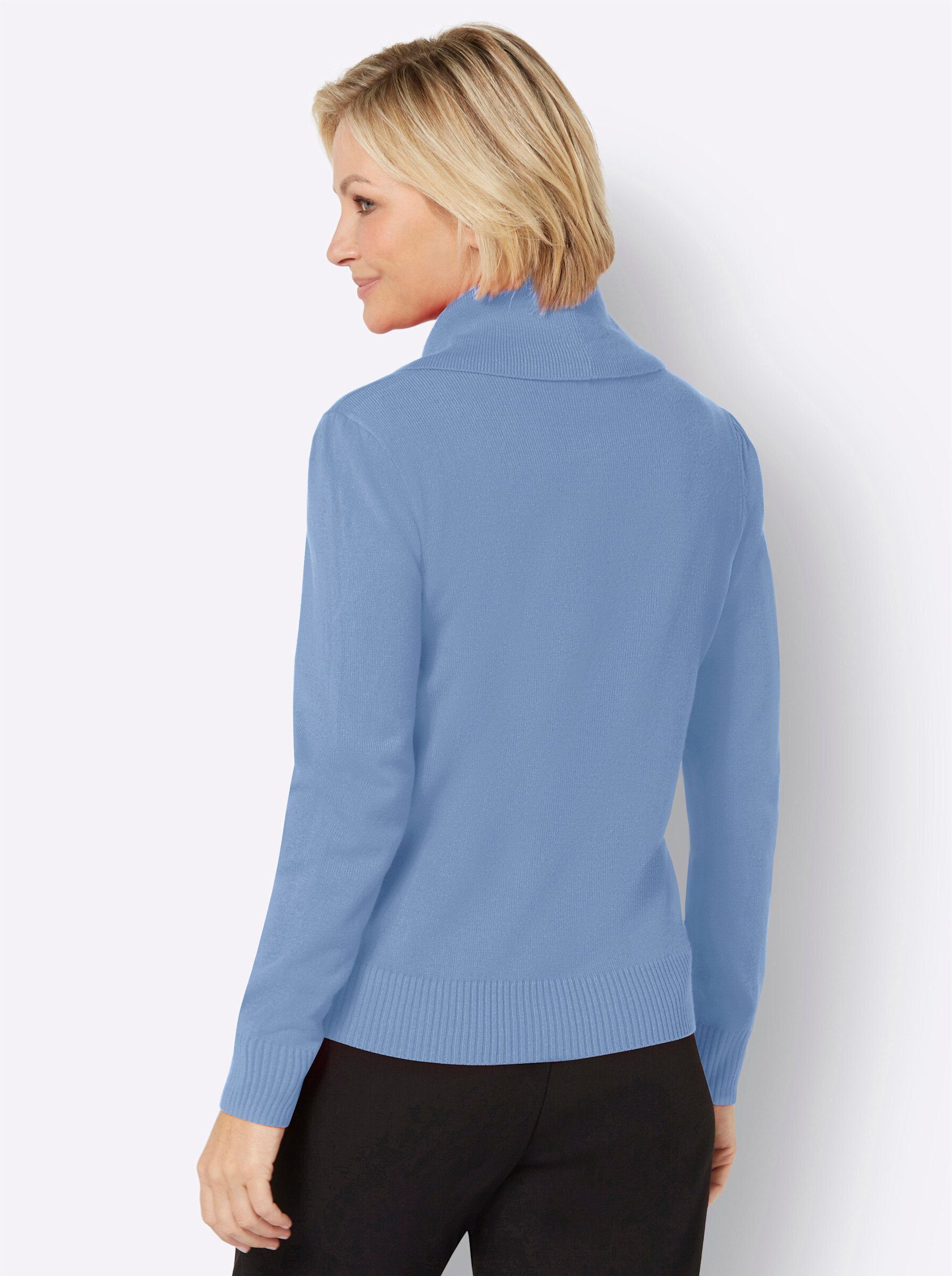 Sieh an! Strickpullover Rollkragenpullover . günstig online kaufen