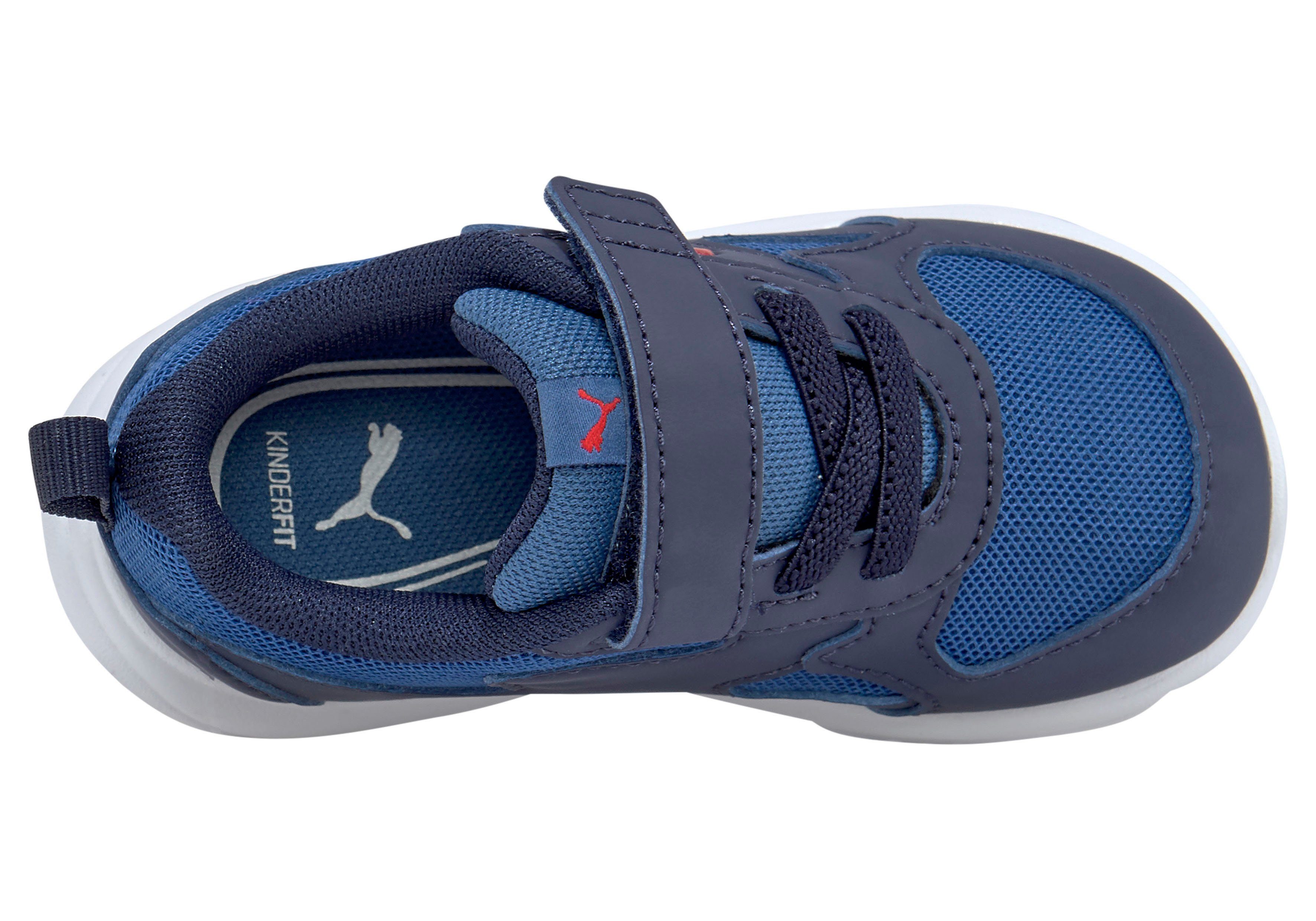 Kleinkinder Bright Cobalt-High Klettverschluss Sneaker für FUN Red INF mit AC RACER PUMA Risk