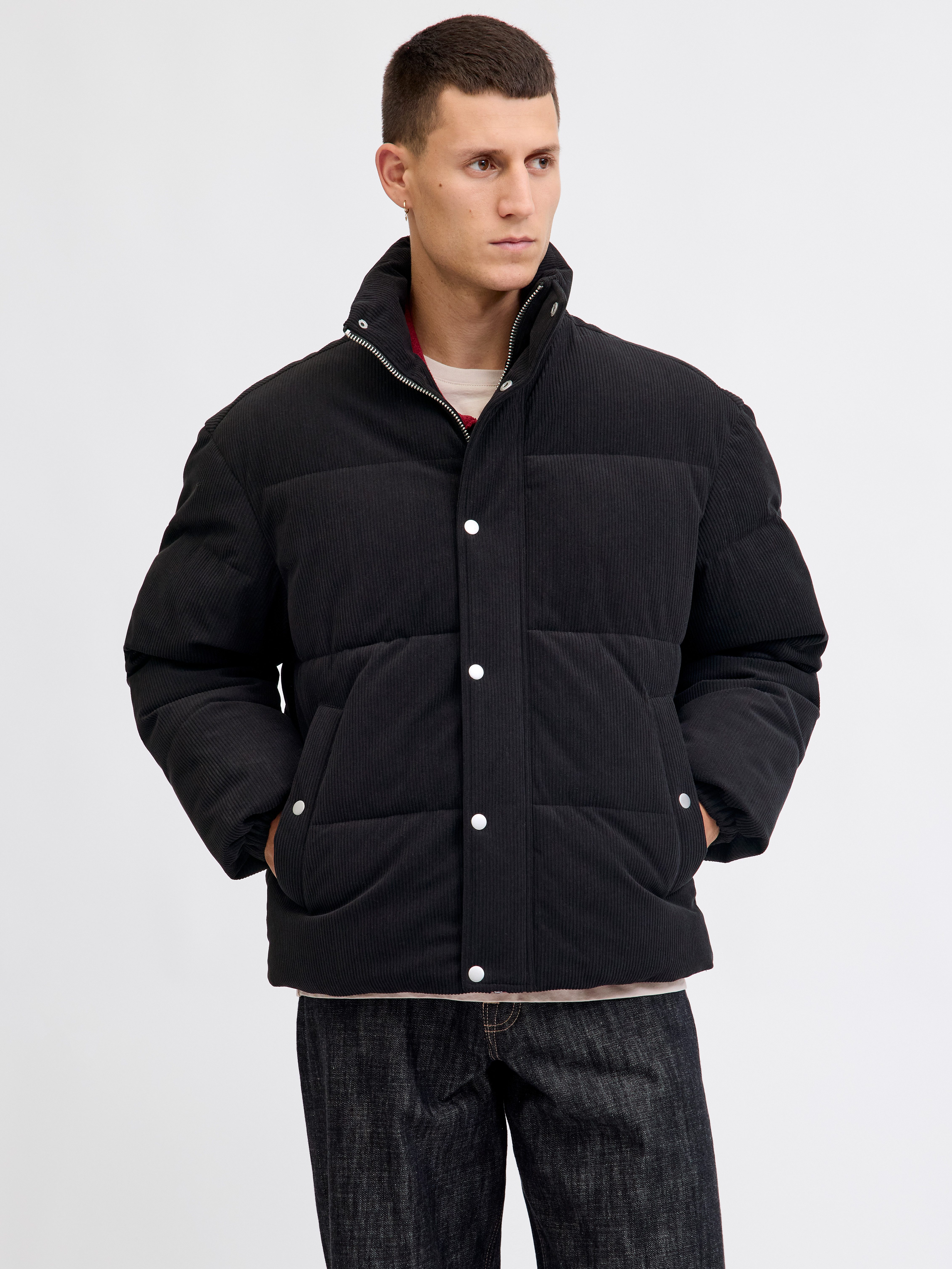 Jack & Jones Steppjacke JORGREENE CORDUROY PUFFER JACKET günstig online kaufen