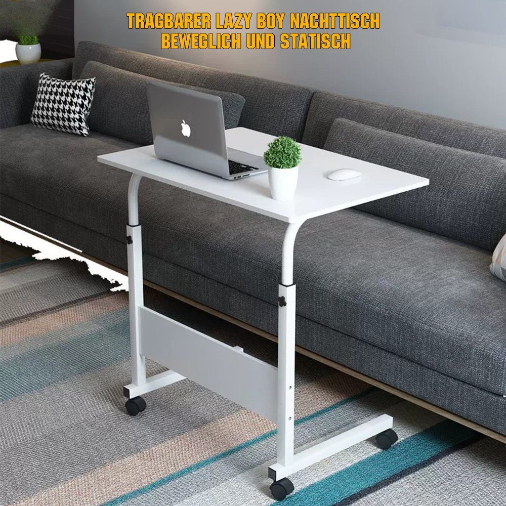 Rhein Beleuchtung Beistelltisch laptoptisch höhenverstellbar, mobiler schreibtisch, sofa tisch (Set, 1-St., Ideal für Wohnzimmer, Schlafzimmer, Büros und Sofas) – Bild 4 von 5