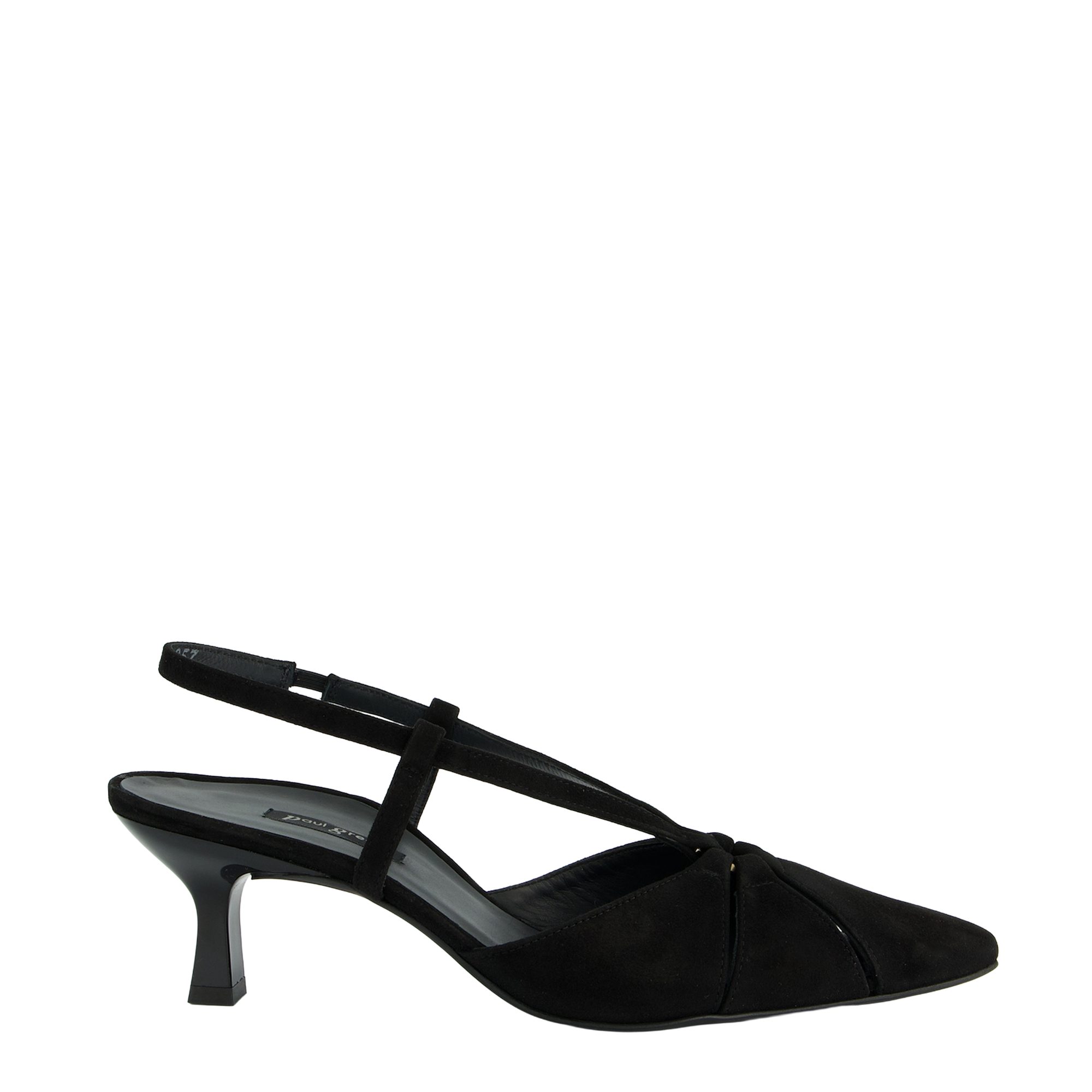 Paul Green 6177-029, Peeptoes & Slingpumps, Schwarz, Damen Peeptoepumps