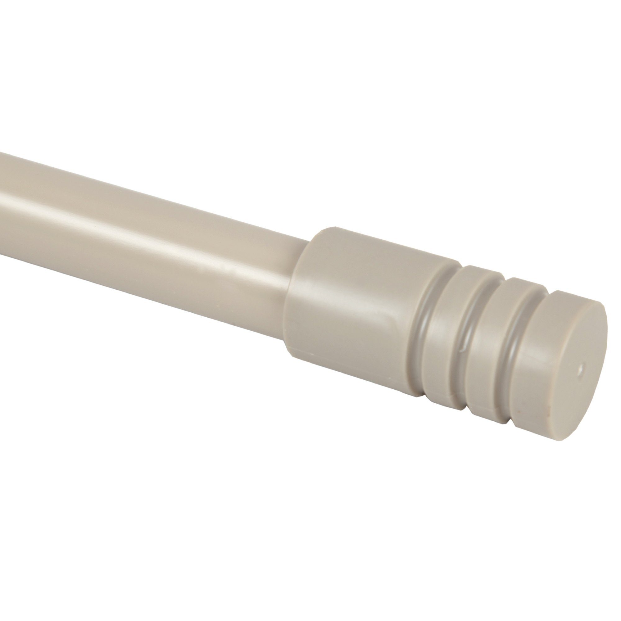 Bestlivings Gardinenstange Modern, Ø 19 mm, 1-läufig, ausziehbar, Wandmontage, verschraubt, Metall, Gardinenstange "Modern" ausziehbar 115 bis 200 cm, Durchmesser